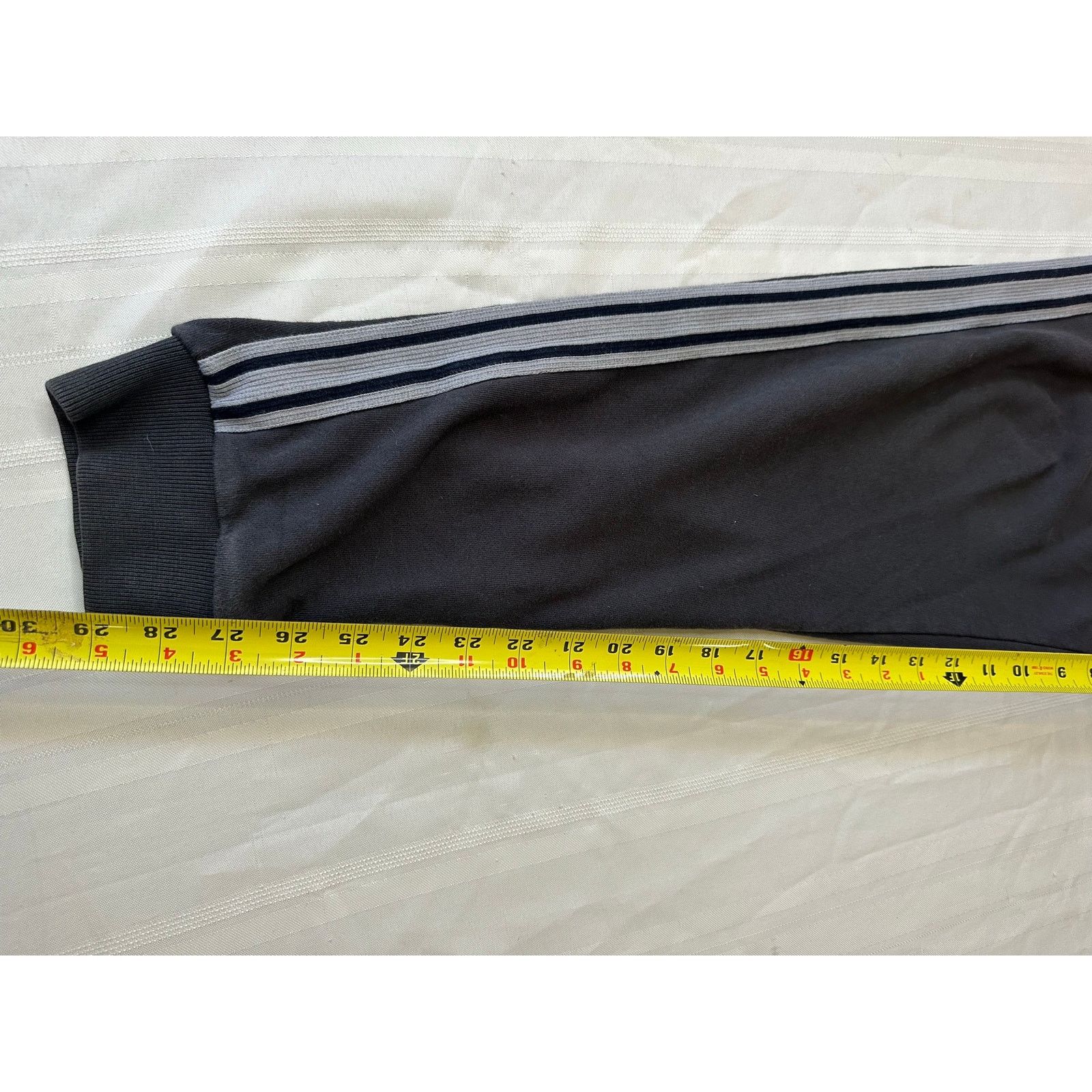 & Other Stories Mr P Slim Fit Tapered Striped Cotton Sweatpants Men’s Size S Size US 30 / EU 46 - 7 Thumbnail