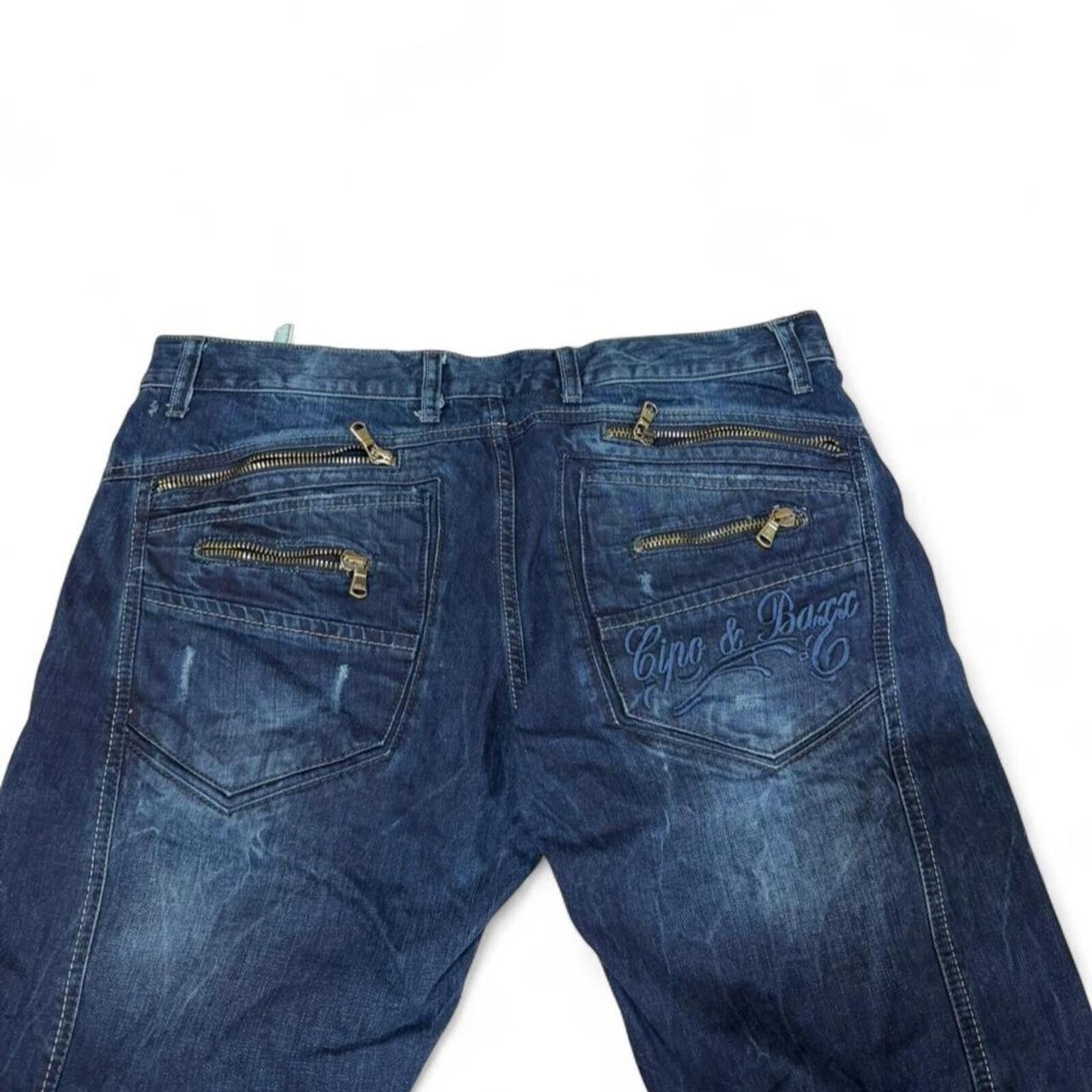 True Religion Cipo & Baxx denim jeans with unique stitching and design Size US 38 / EU 54 - 7 Thumbnail