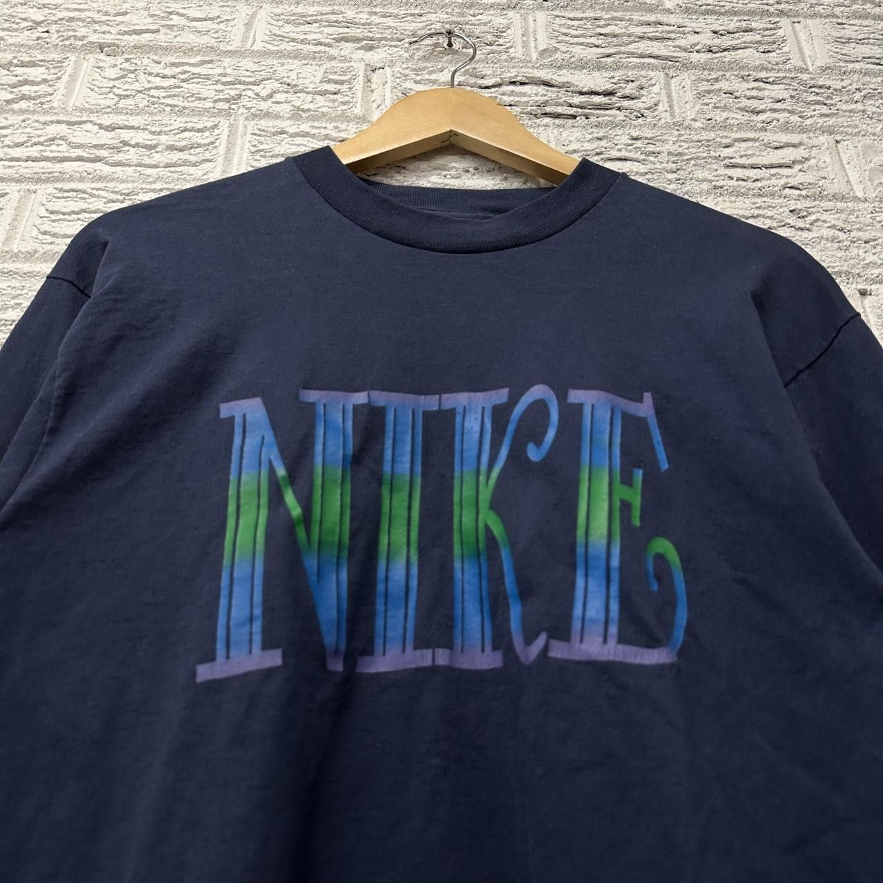 Nike Vintage 80s Nike Rep Boot Long Sleeve Shirt Large Size US L / EU 52-54 / 3 - 1 Thumbnail