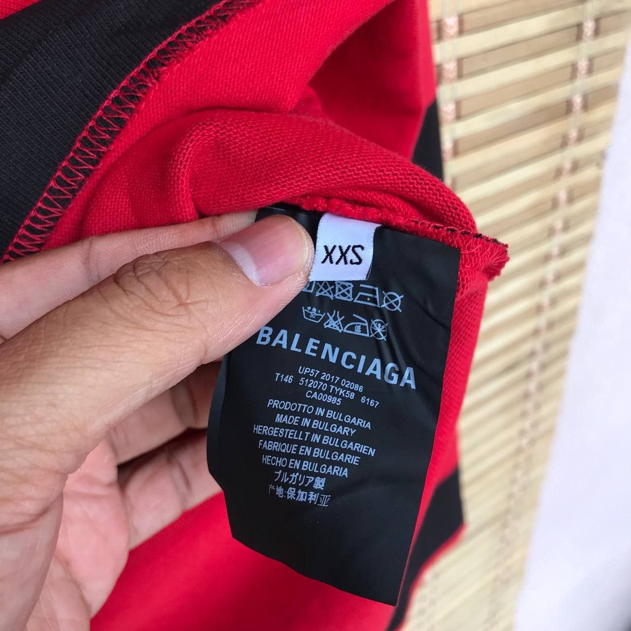 Balenciaga BALENCIAGA STRIPED RUGBY POLO Size US XXS / EU 40 - 9 Thumbnail