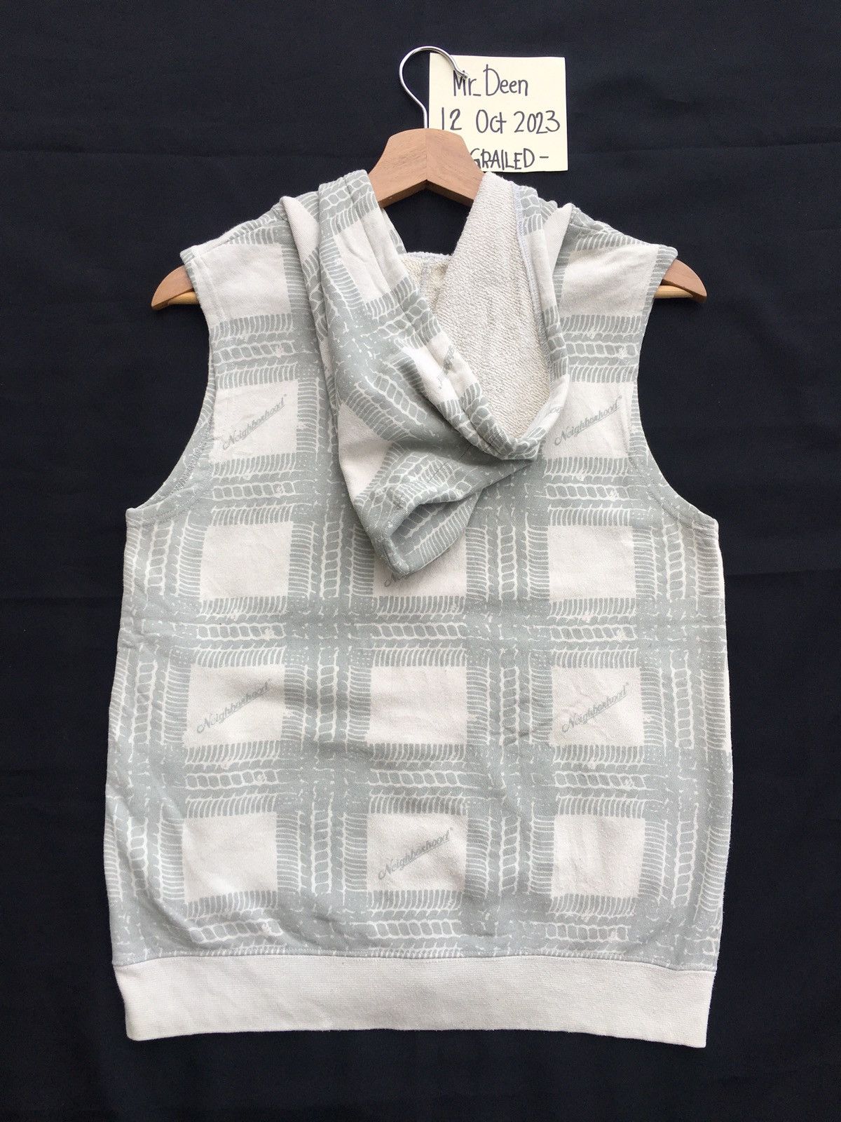 Neighborhood Rare SS2002 Neighborhood Sleeveless Hoodie Shinsuke Takizawa Size US S / EU 44-46 / 1 - 11 Thumbnail