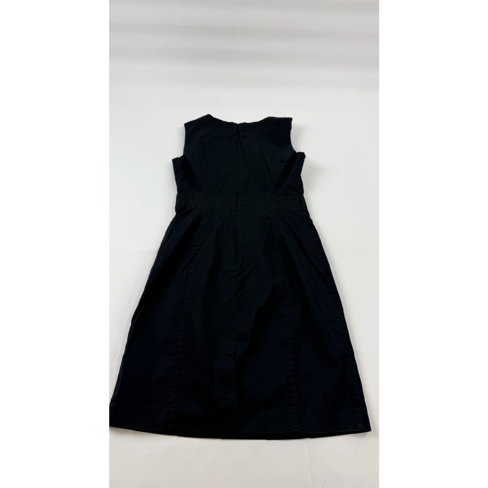 Banana Republic Banana Republic Dress Womens 2 Black Sleeveless Scoop Neck A-Line Work Office Size XS / US 0-2 / IT 36-38 - 4 Thumbnail