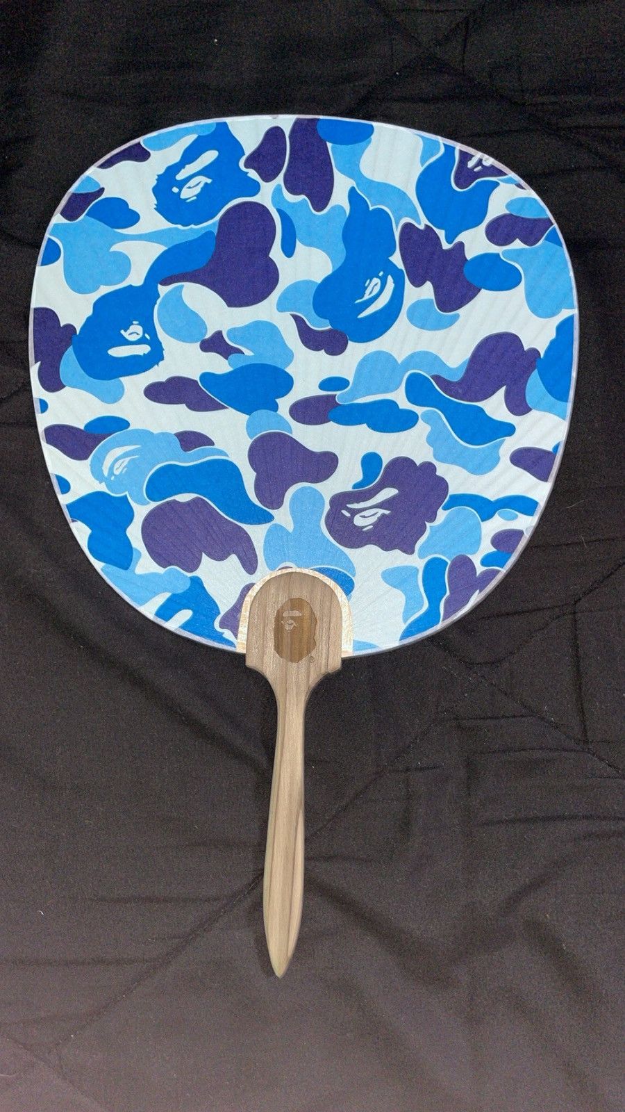 Bape Bape japanese Fan(blue abc camo) Size ONE SIZE - 2 Thumbnail