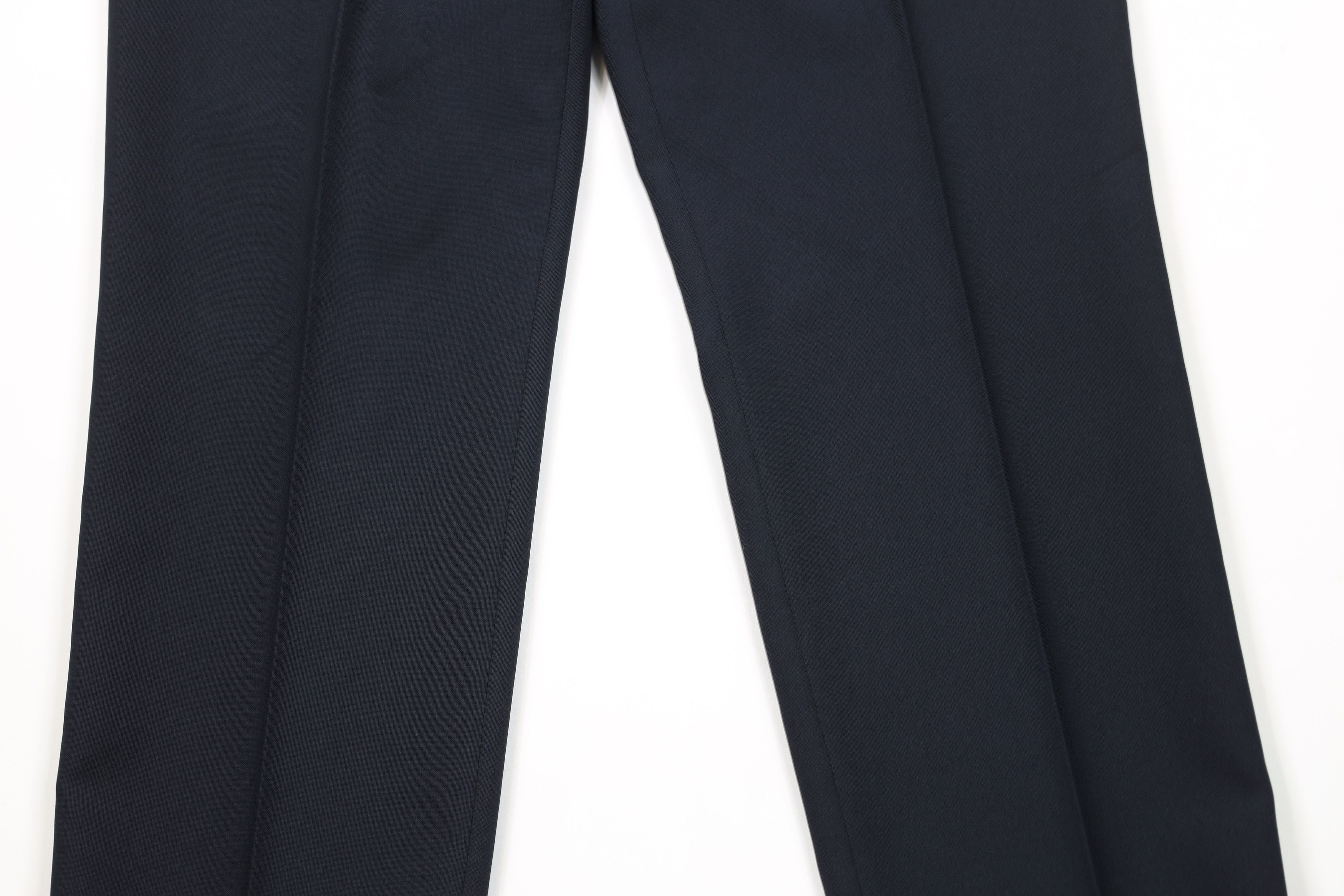 Vintage Vintage 70s Streetwear Knit Flared Wide Leg Chino Pants Blue Size US 38 / EU 54 - 3 Thumbnail