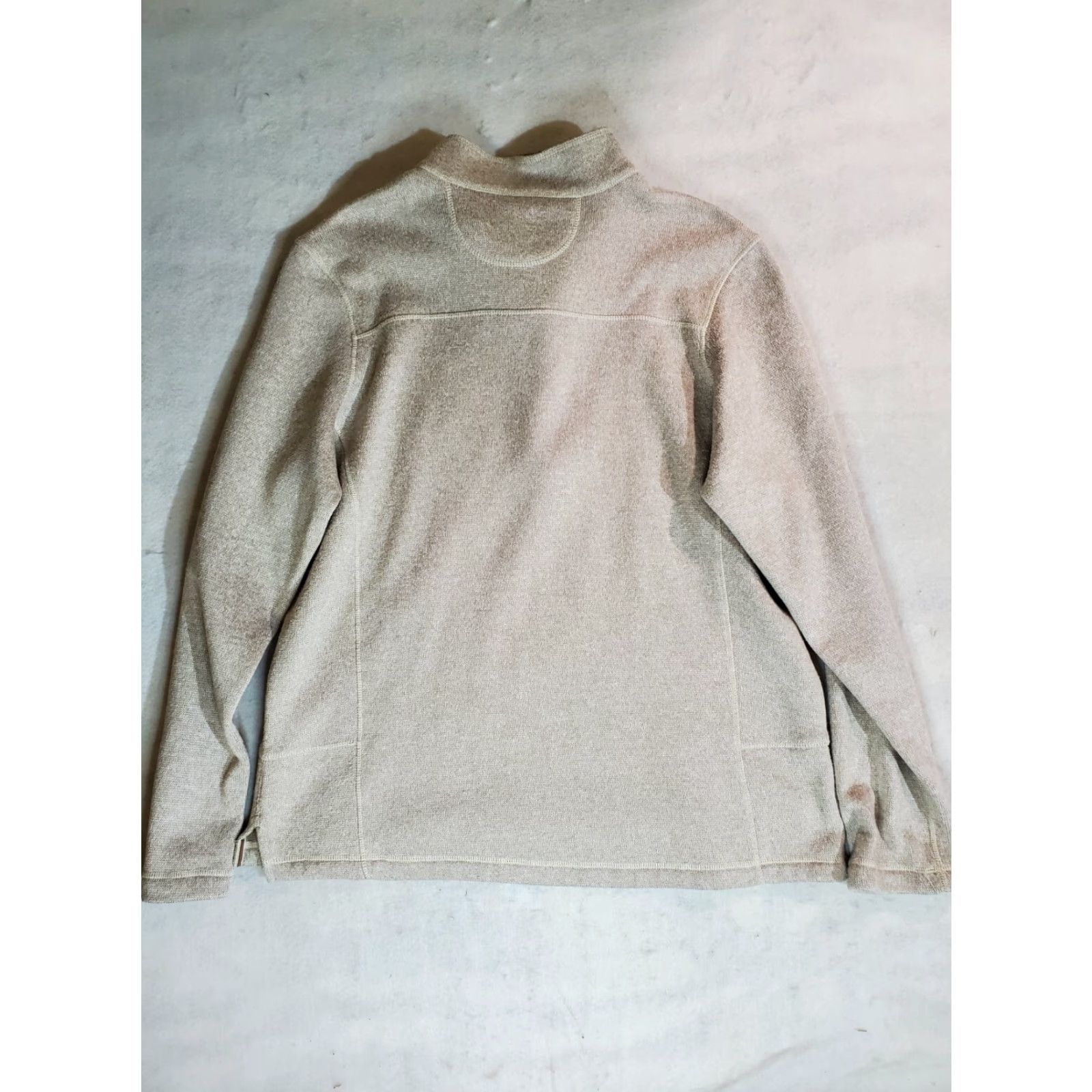 Vintage Woolrich Sweater Mens XL Quarter Zip Pocket Beige Mock Neck Long Sleeve Pullover Casual 1/4 Zip Pockets Woolrich Size US XL / EU 56 / 4 - 6 Thumbnail