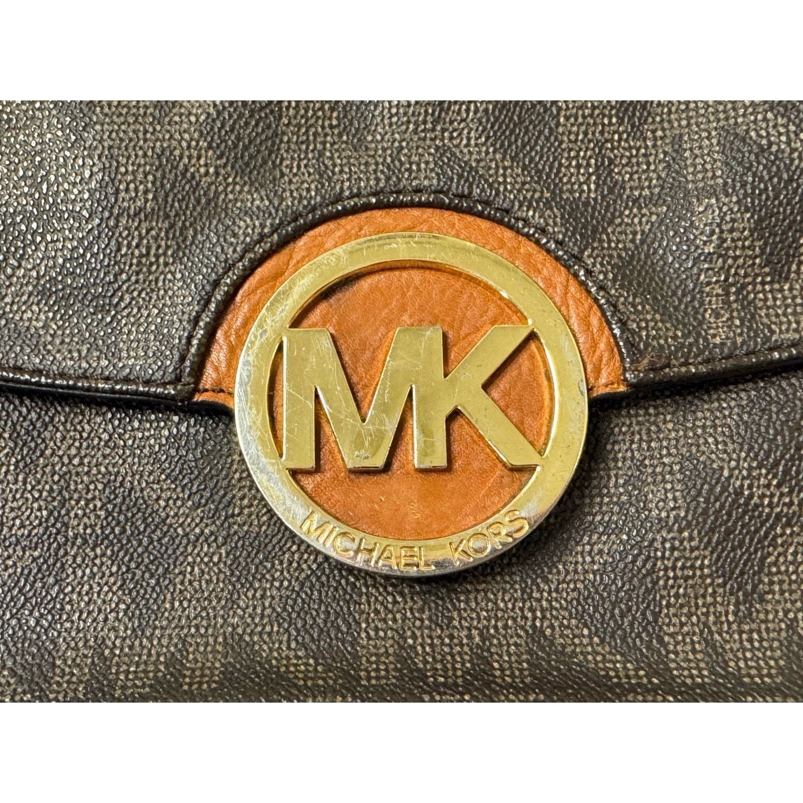 Michael Kors MICHAEL KORS Fulton Flap Gusset Crossbody Bag Purse RARE Size ONE SIZE - 8 Thumbnail