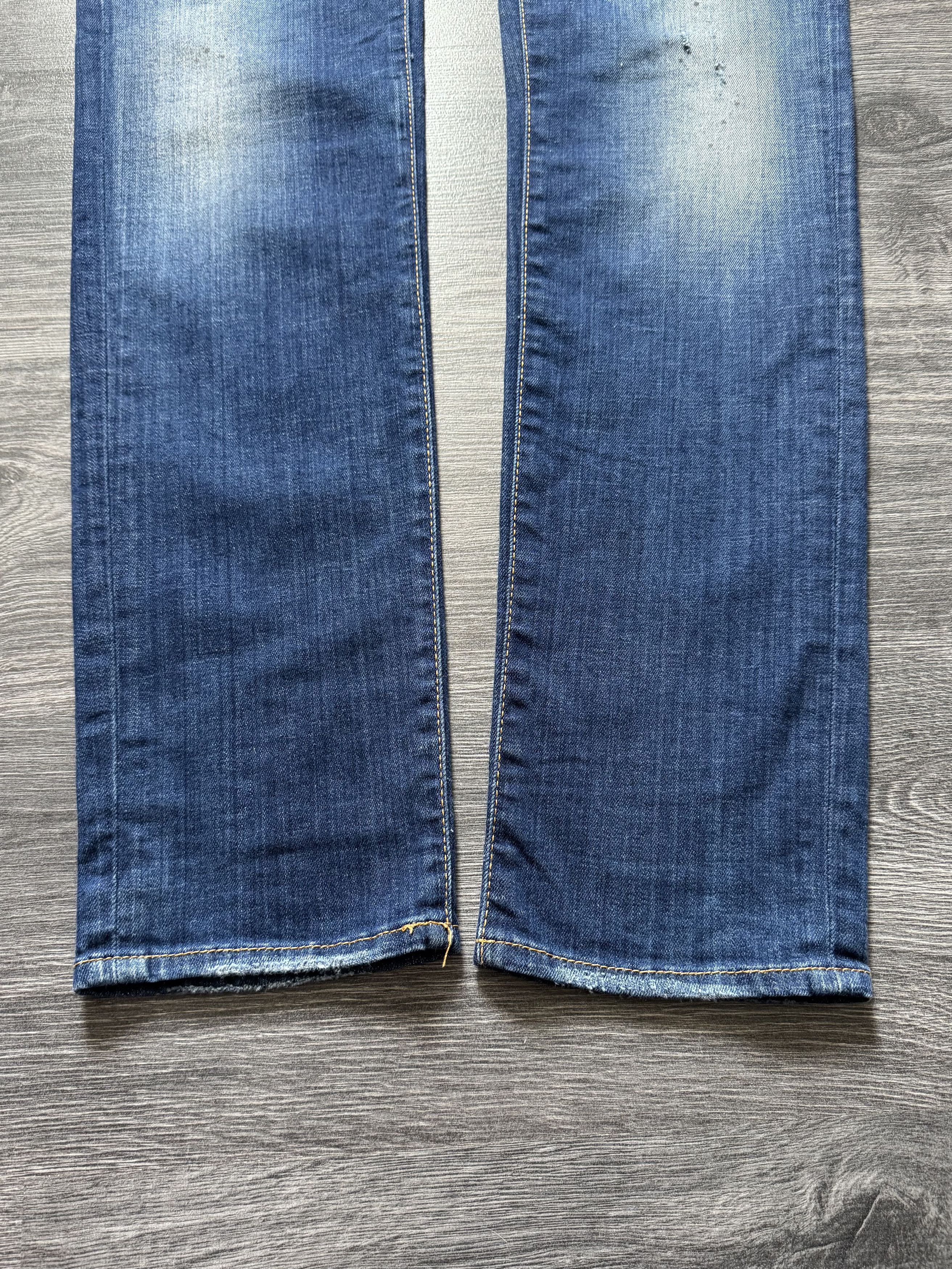 Dsquared2 Dsquared2 Distressed Indigo Denim Jeans Size US 36 / EU 52 - 10 Thumbnail