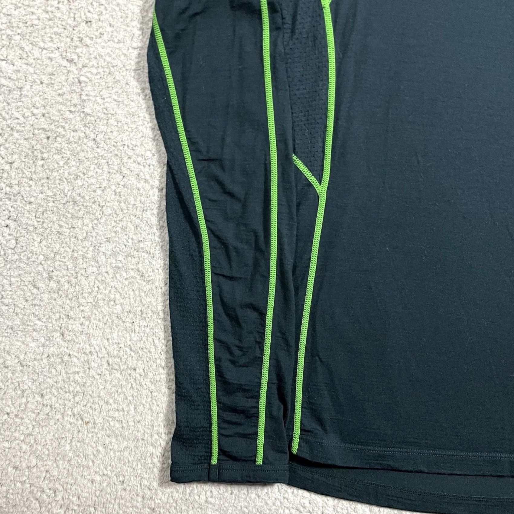 Icebreaker Icebreaker GT Merino 1/4 Zip Pullover Men S Blue Wool Regular Long Sleeve 200 Merino 1/4 Zip Outdoor Outdoorwear Activewear Casual Size US S / EU 44-46 / 1 - 7 Thumbnail