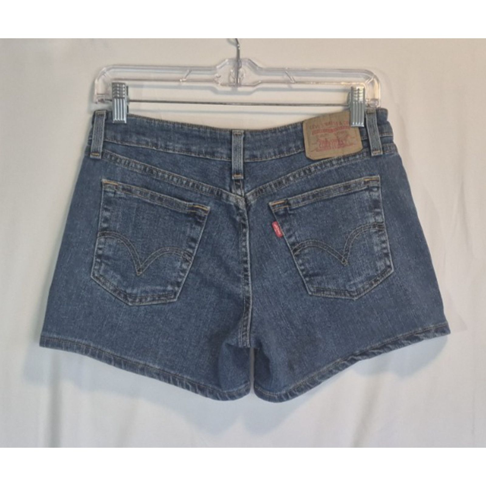 Levi's Y2K Vintage Levi's Red Tab Cotton Womens Jean Shorts 4 Size 27" / US 4 / IT 40 - 2 Thumbnail
