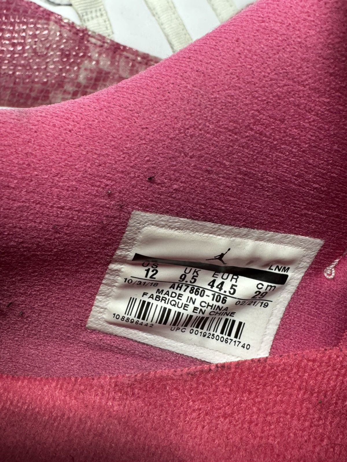 WMNS Nike Air Jordan 11 Retro Low Pink Snakeskin