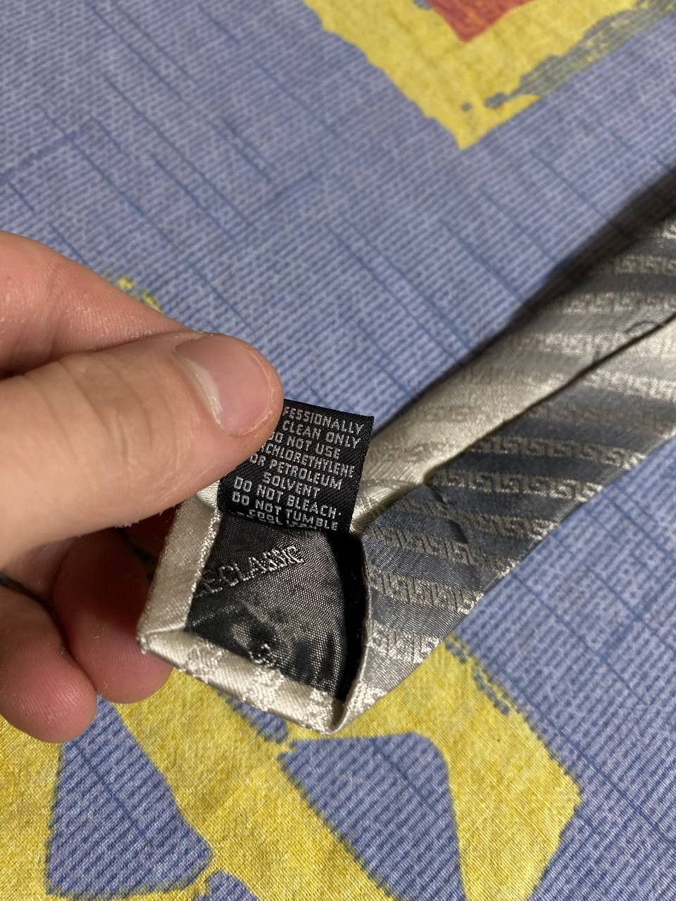 Versace × Vintage Vintage Versace Tie Size ONE SIZE - 3 Thumbnail