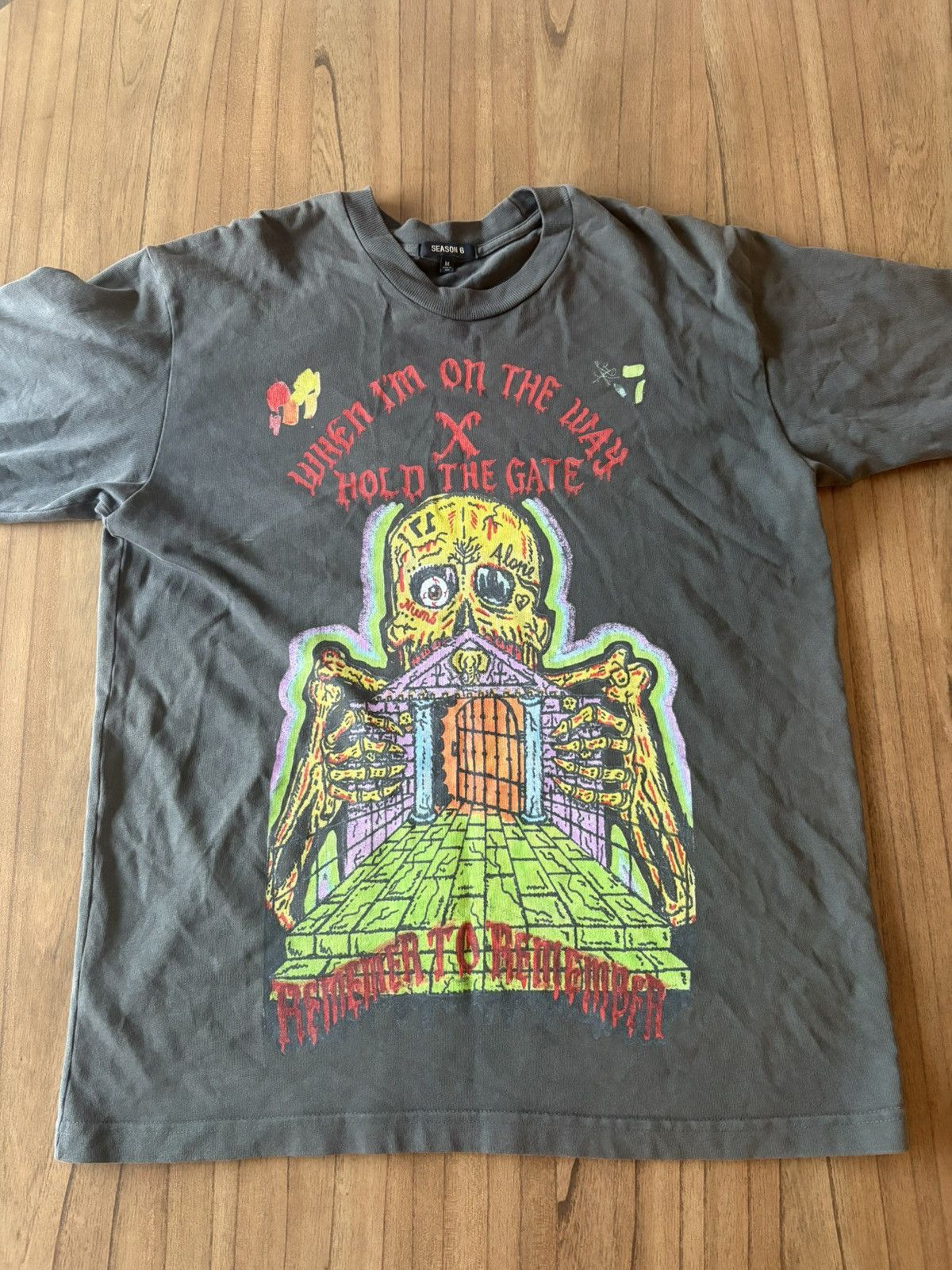 YEEZY SEASON6　Hold The Gate　Tシャツ　XL　極美品 Kanye West & XXXTentacion 'Hold The Gate' Yeezy Season 6 XL | eBay