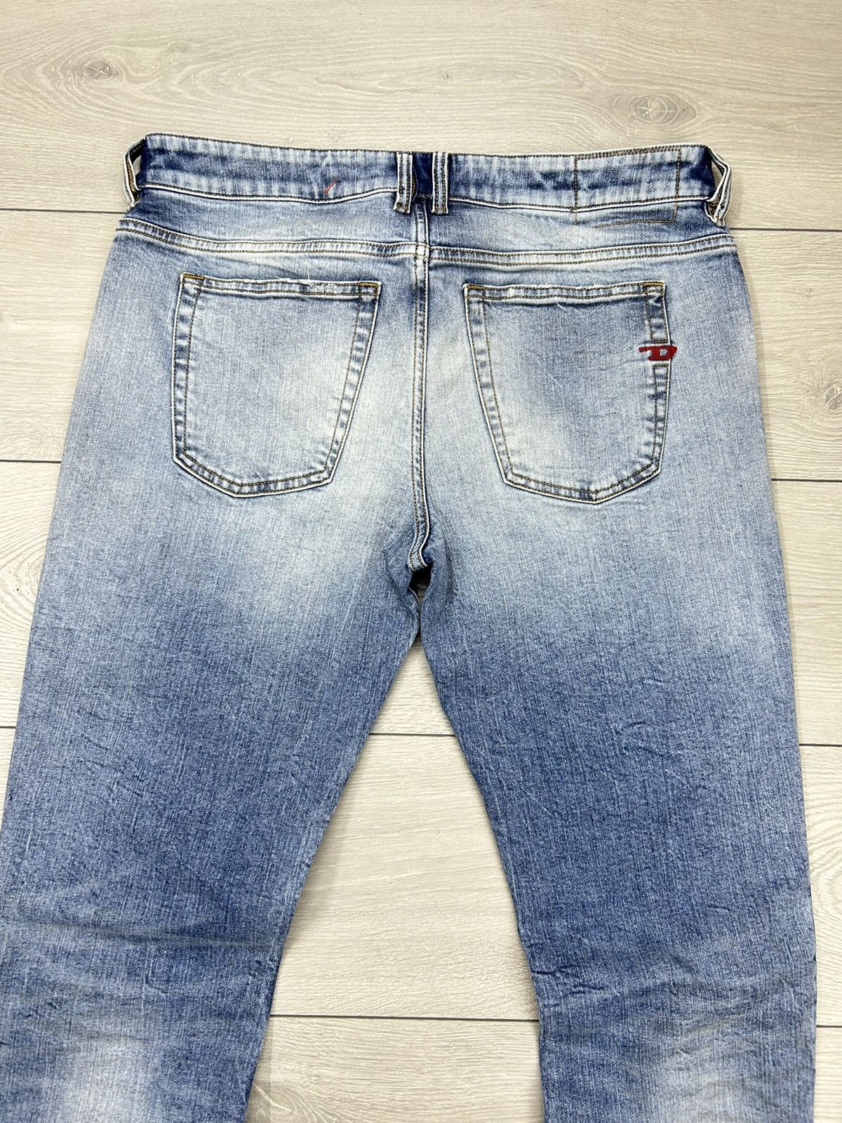 Diesel × Vintage Diesel Denim Jeans Size 33 Blue Size US 33 - 3 Thumbnail