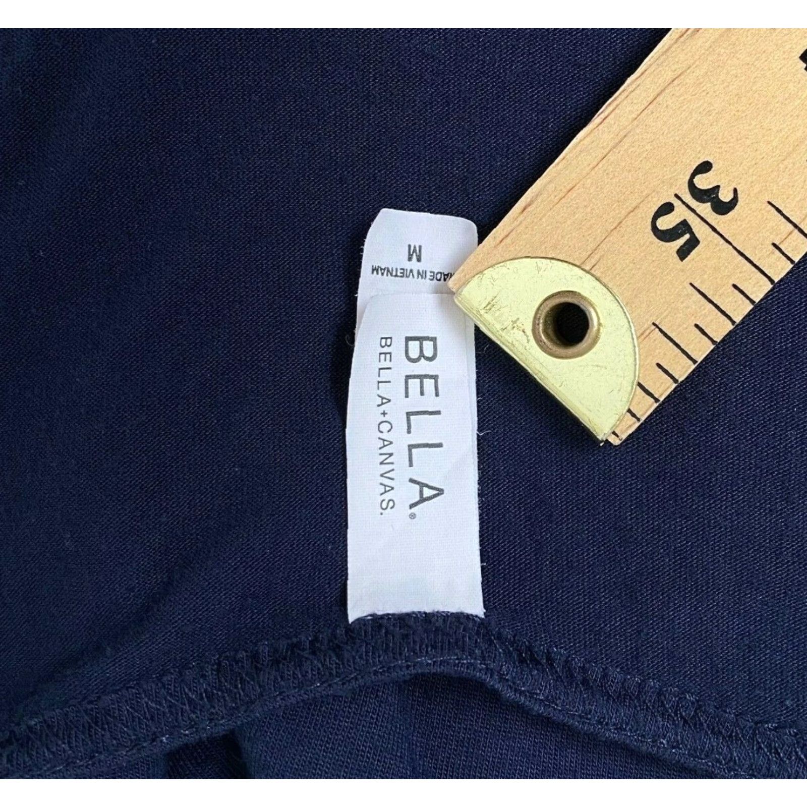 Vintage Bella + Canvas Tank Navy Womens XS? No. Size M / US 6-8 / IT 42-44 - 6 Thumbnail