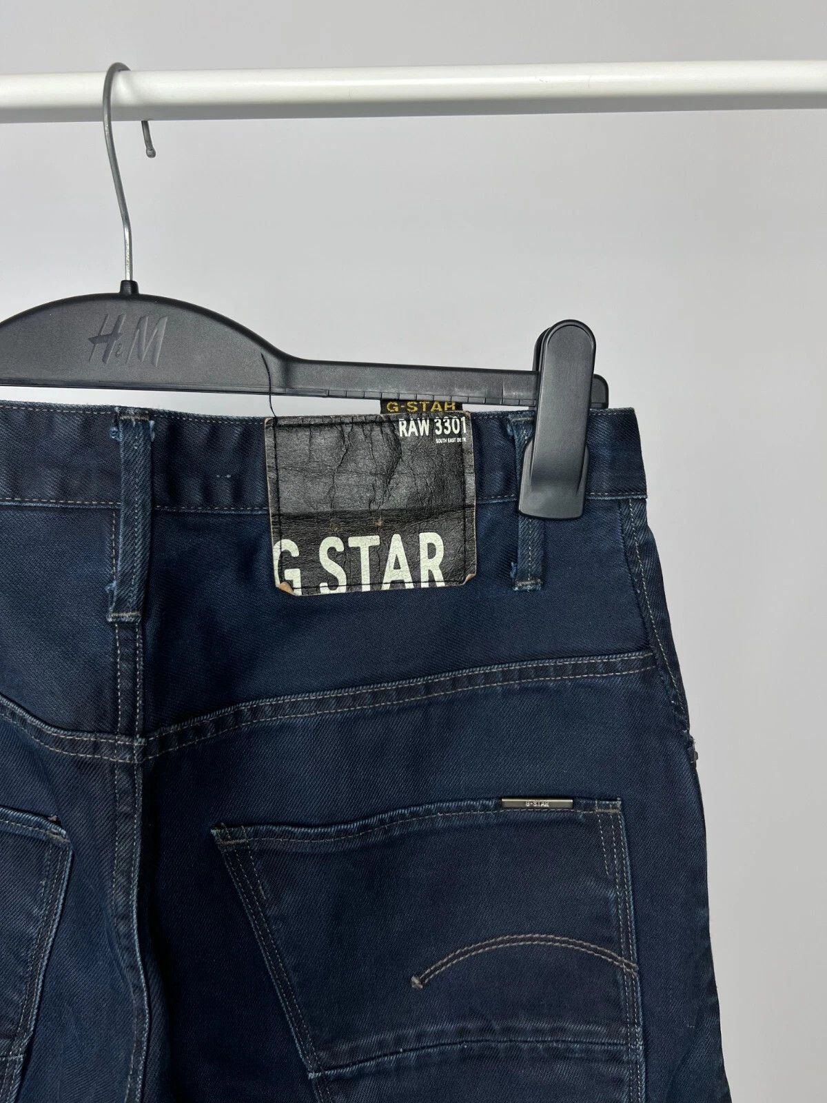 G-Star G-Star Raw 3301 Arc Loose Tapered Men's Blue Jeans Y2K Size US 32 / EU 48 - 6 Thumbnail