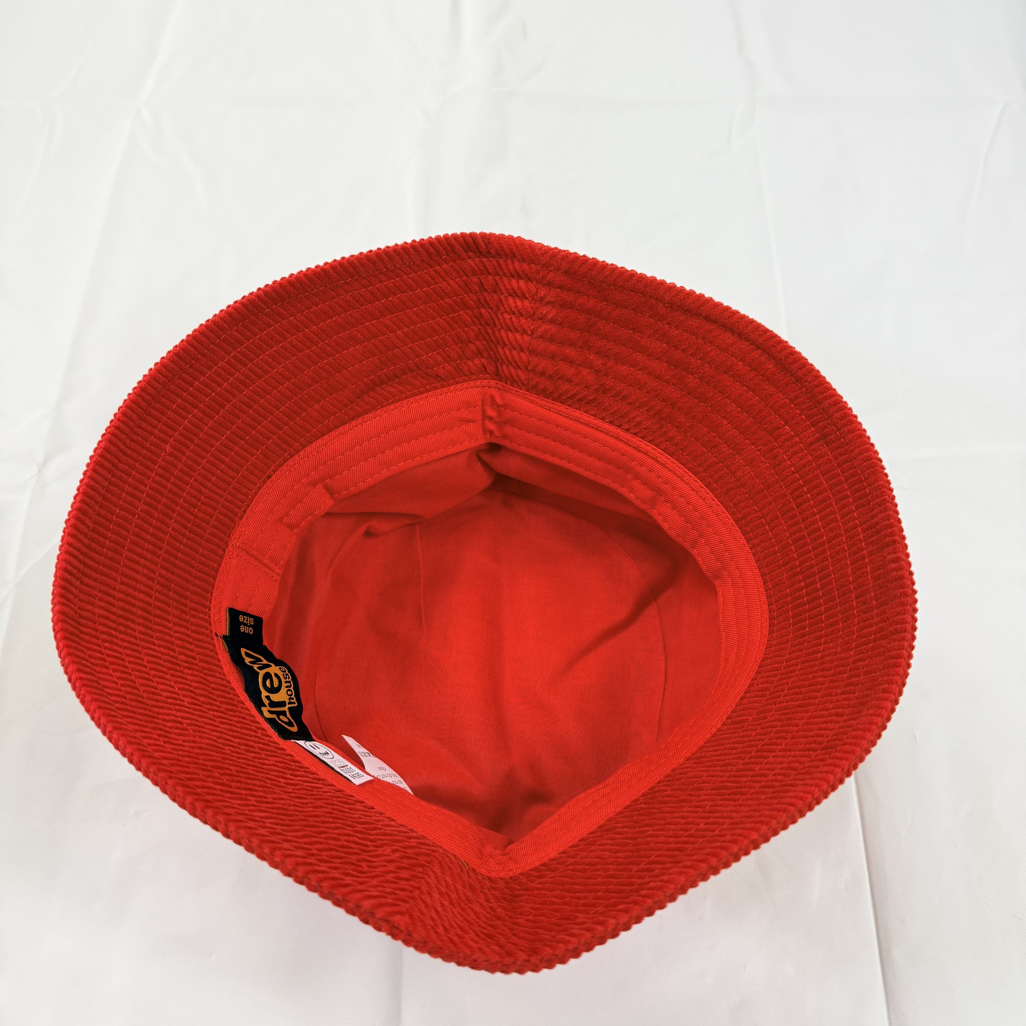 Drew House Drew House Mascot Corduroy Bucket Hat Red Justin Bieber Size ONE SIZE - 5 Thumbnail