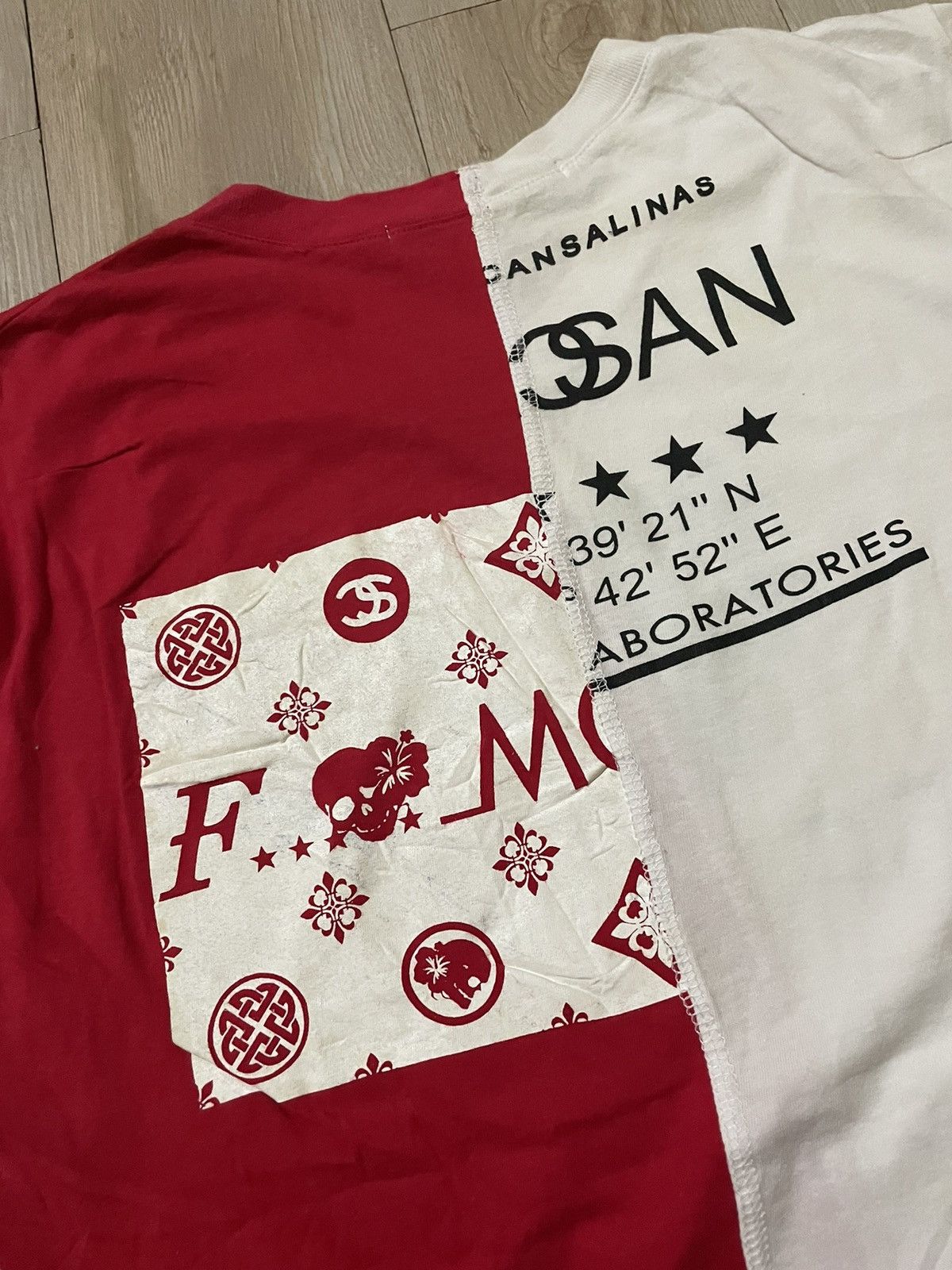 Designer × Japanese Brand Francis Laboratories Tshirt Stussy Design made in japan Size US M / EU 48-50 / 2 - 3 Thumbnail