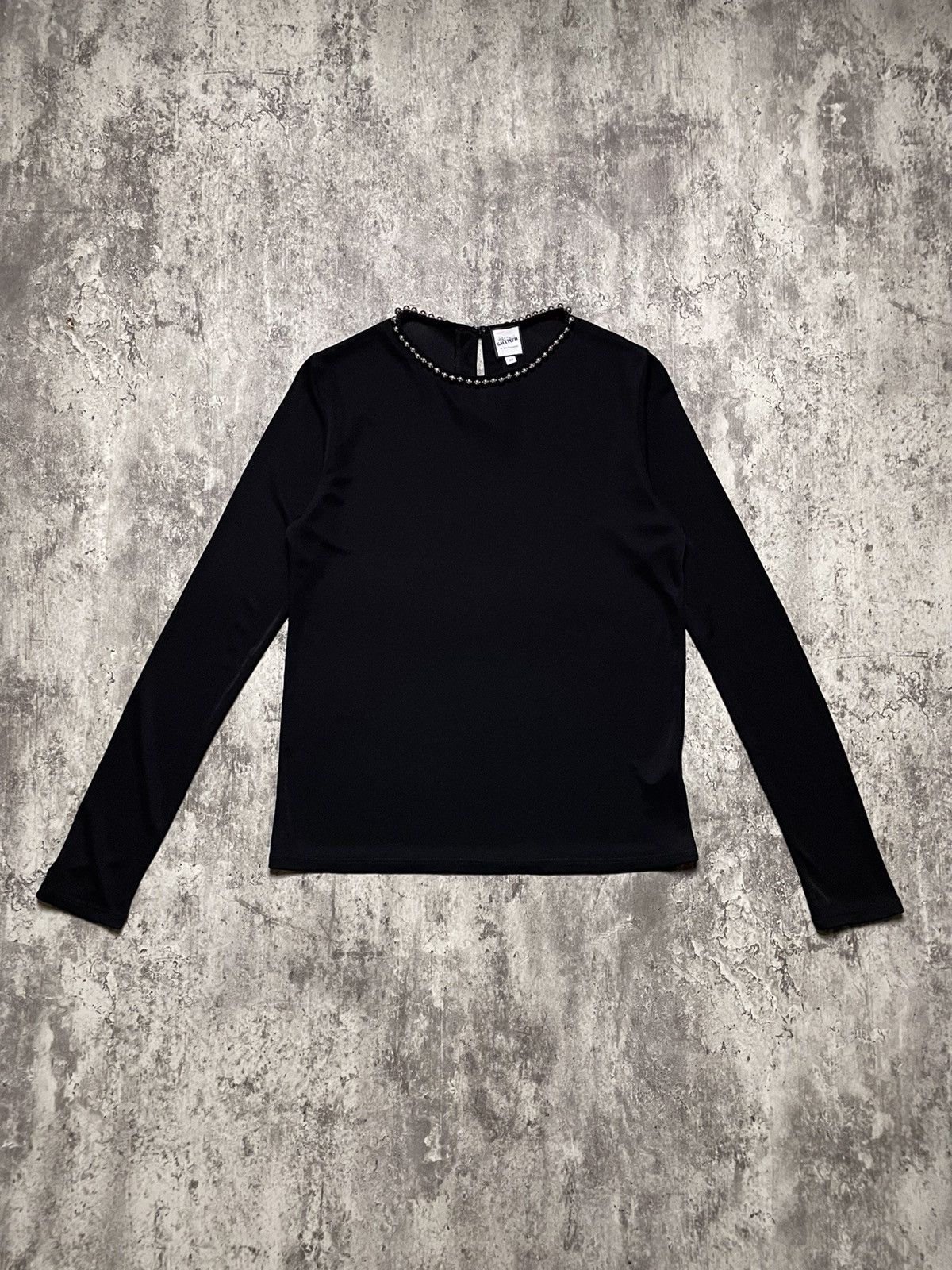 Jean Paul Gaultier Jean Paul Gaultier Black Top With Metal Necklace Size M / US 6-8 / IT 42-44 - 1 Thumbnail