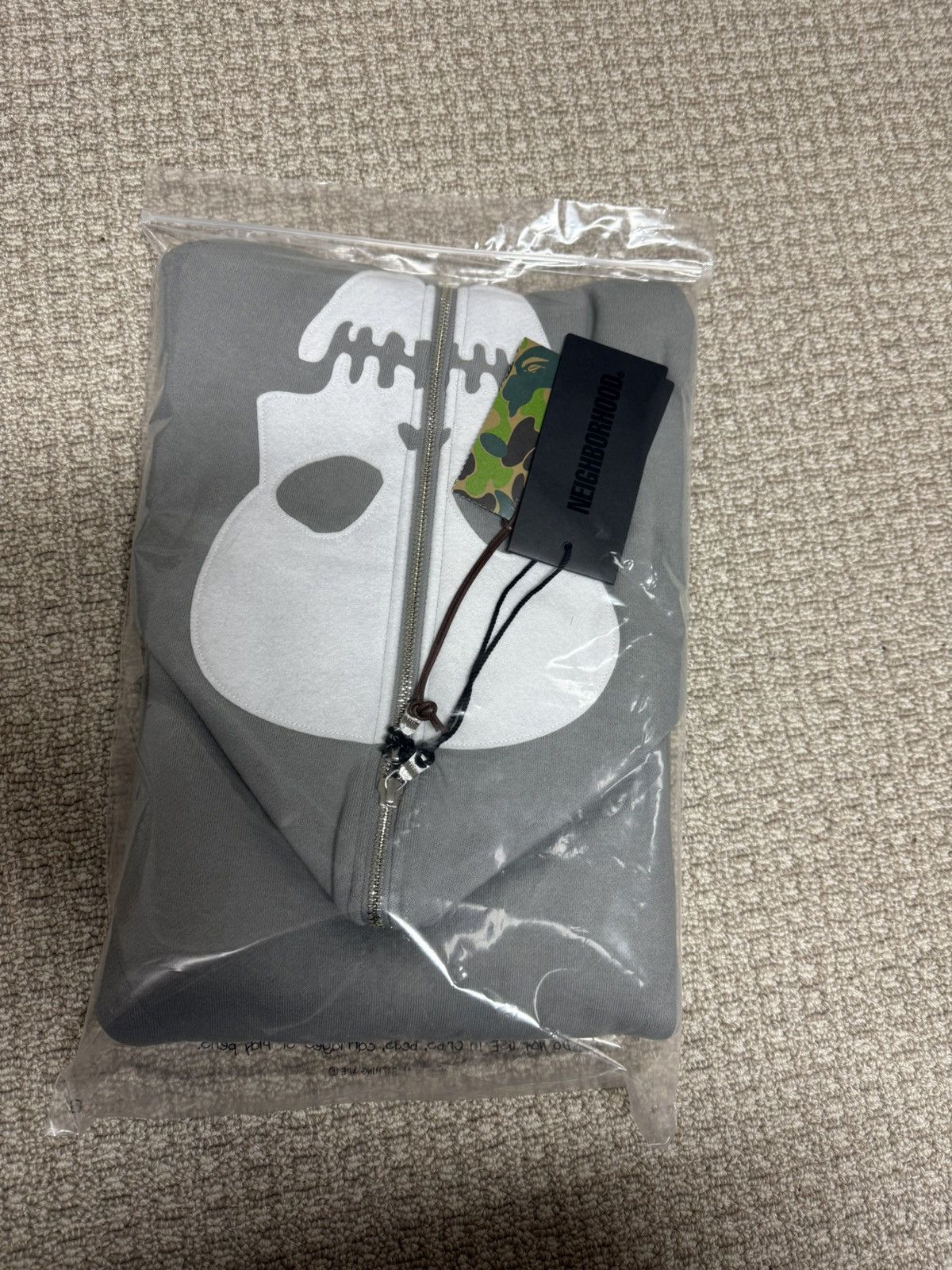 Bape × Neighborhood Bape X Neighborhood Two Face Half Zip Pullover Hoodie Size US M / EU 48-50 / 2 - 3 Thumbnail