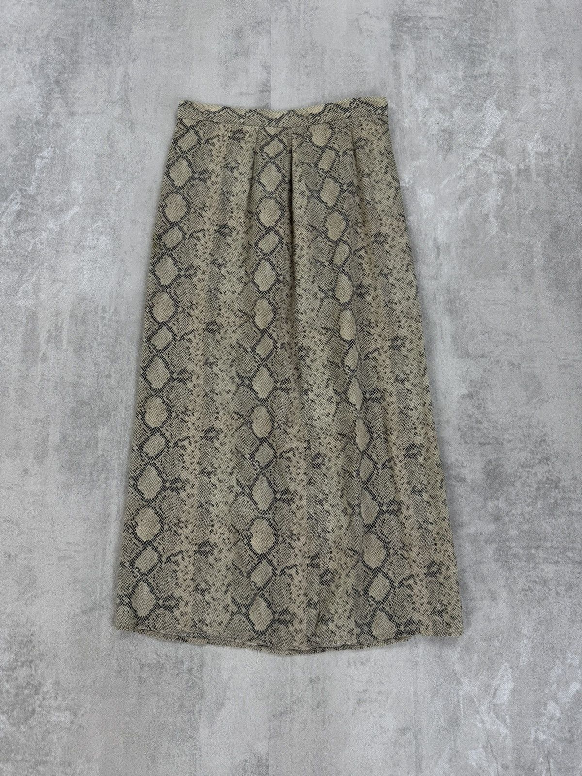 rokh Rokh Snake Skirt Midi Avant Garde Style Womens Size Size 24" / US 00 / IT 34 - 2 Thumbnail
