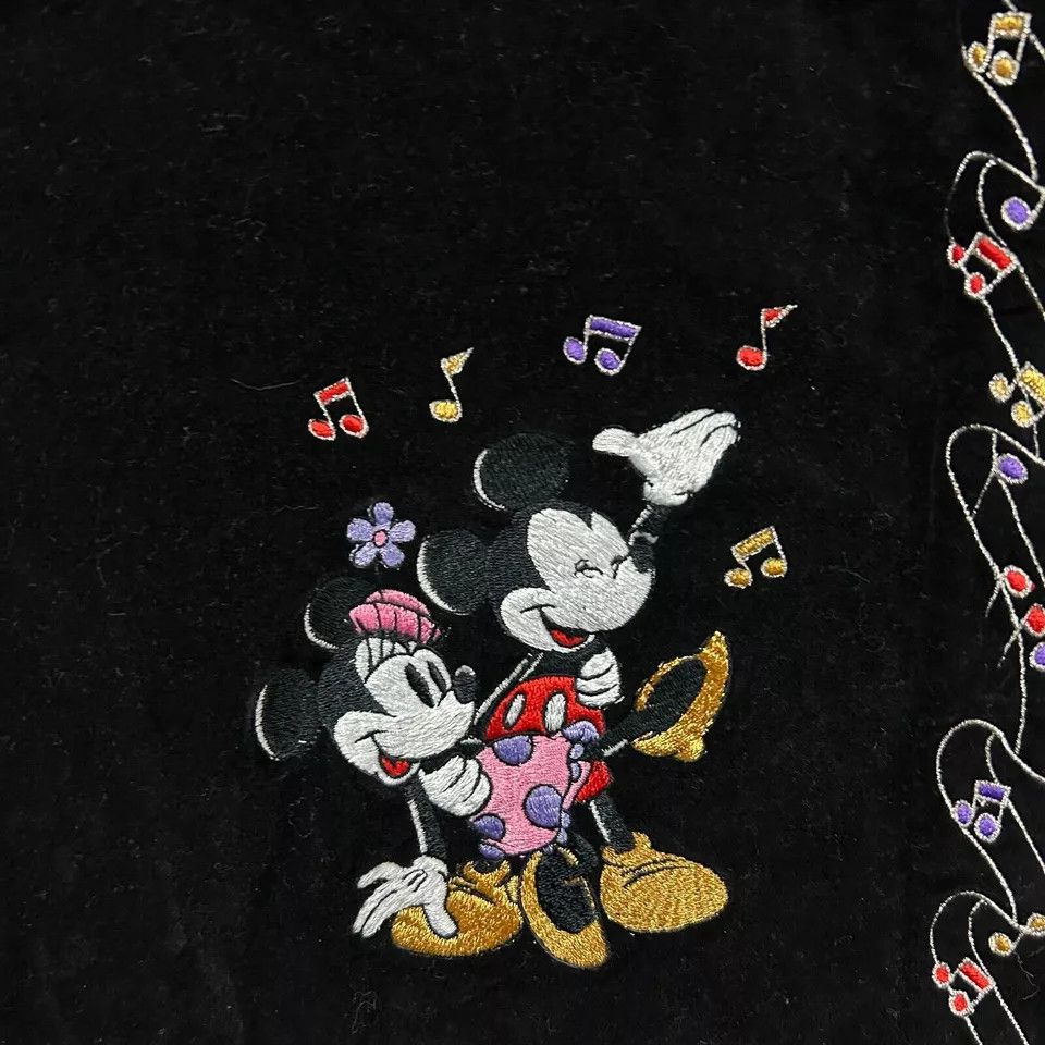 Disney × Vintage Disney Catalog Shirt Womens XL 16/18 Velvet Mickey Mouse Size XL / US 12-14 / IT 48-50 - 2 Thumbnail