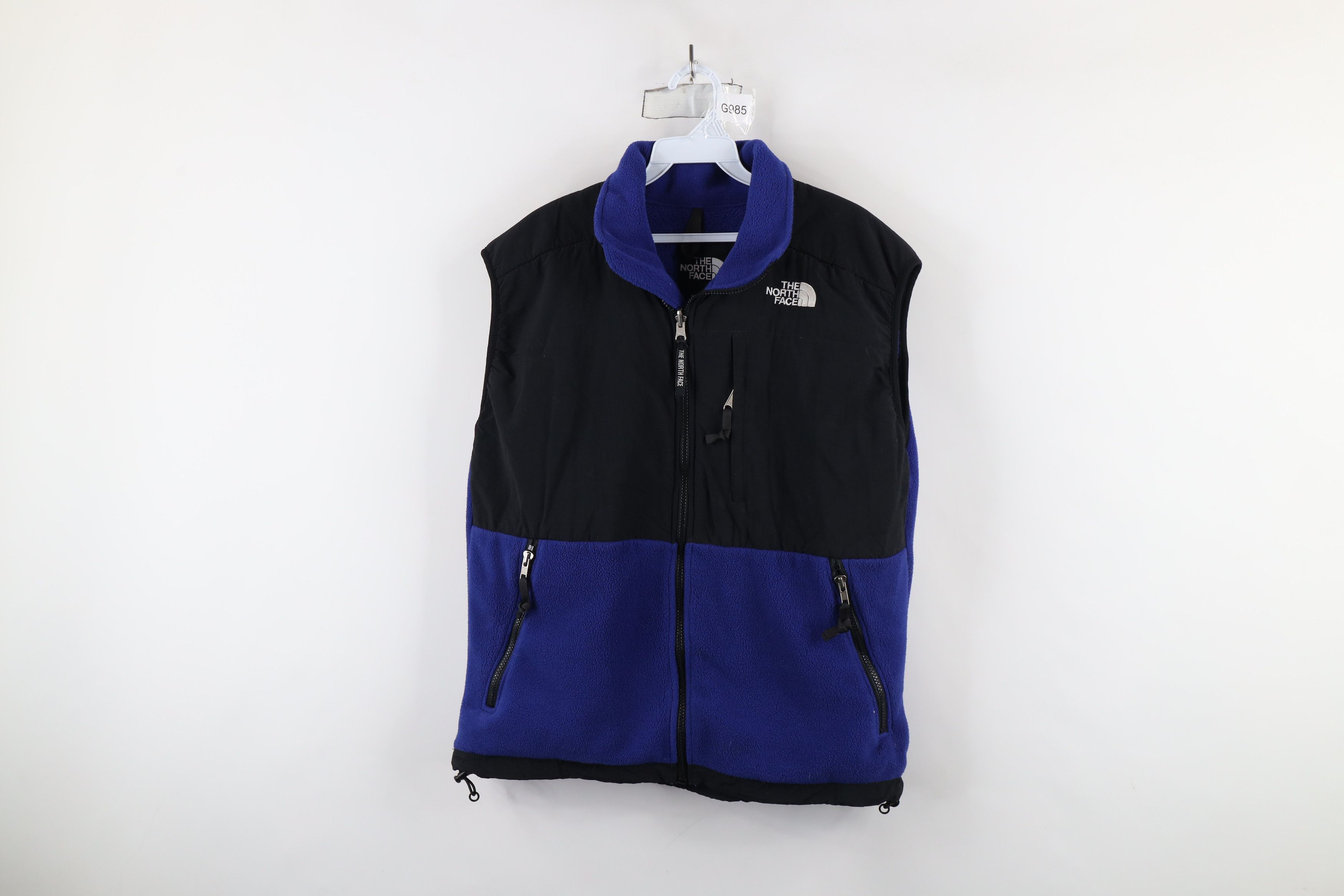 The North Face × Vintage Vintage 90s The North Face Full Zip Fleece Vest Jacket Size L / US 10 / IT 46 - 1 Thumbnail