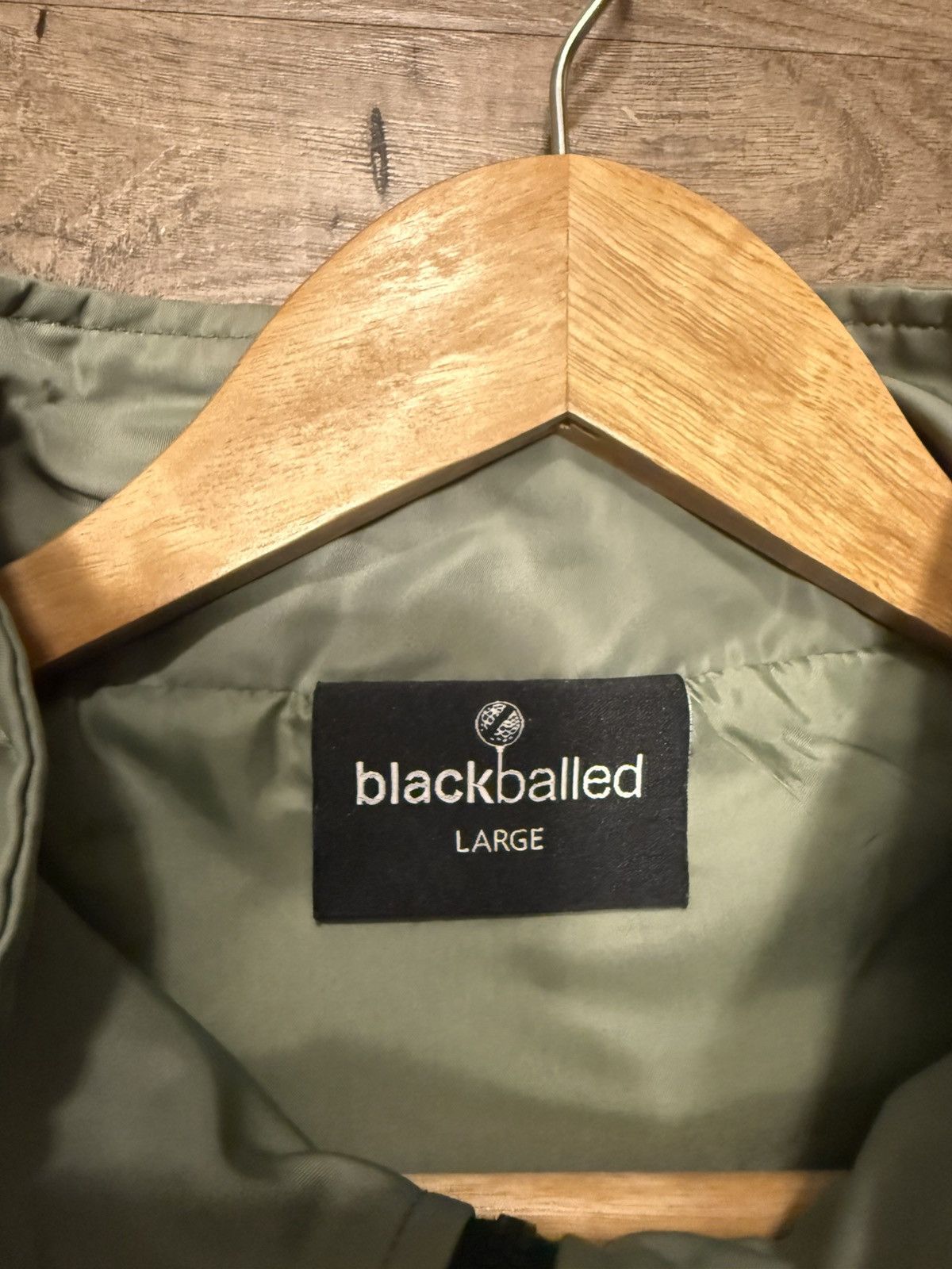 Other Black Balled Golf Green Wind Breaker (Men’s Size L) Size US L / EU 52-54 / 3 - 4 Thumbnail