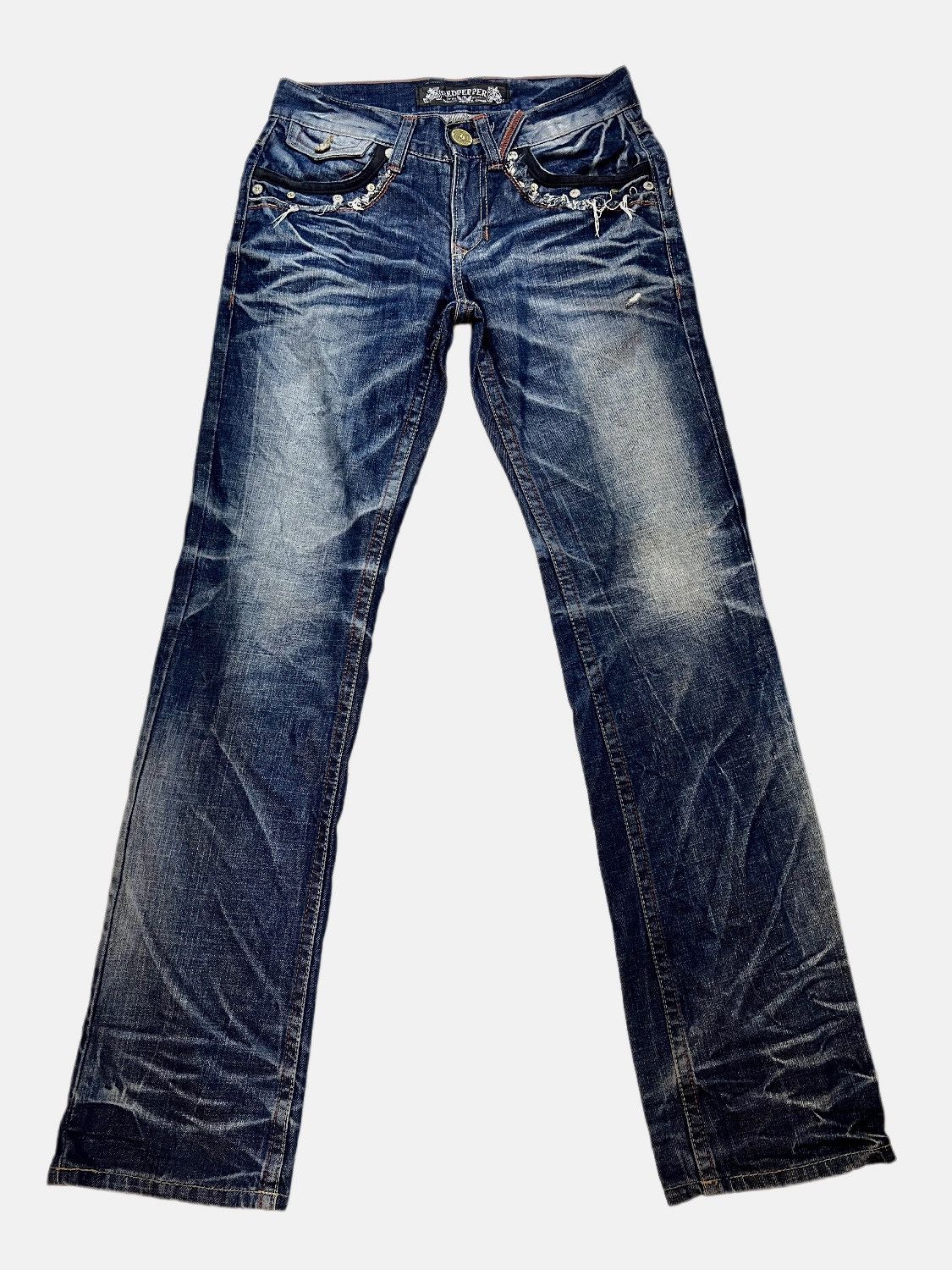 Hysteric Glamour Redpepper Seditionaries Distressed Jeans Size US 32 / EU 48 - 2 Thumbnail