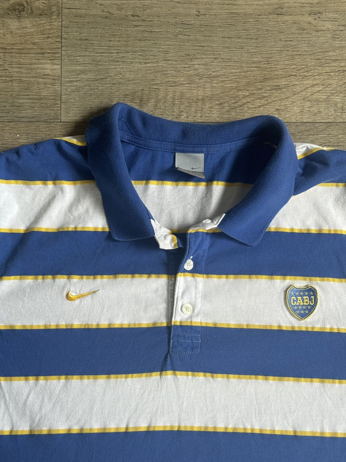 Nike Sportswear Streetwear Boca Juniors Nike Y2K Polo Shirt Grailed