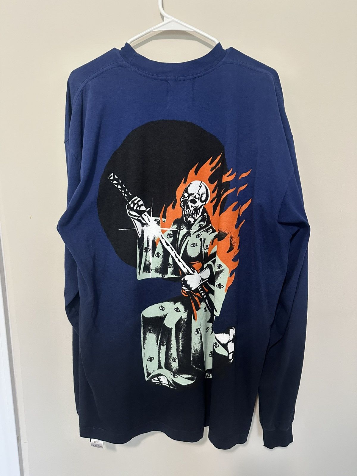 Vintage × Warren Lotas Warren Lotas Death Life Eyes Long Sleeve Tee XL Size US XL / EU 56 / 4 - 1 Thumbnail