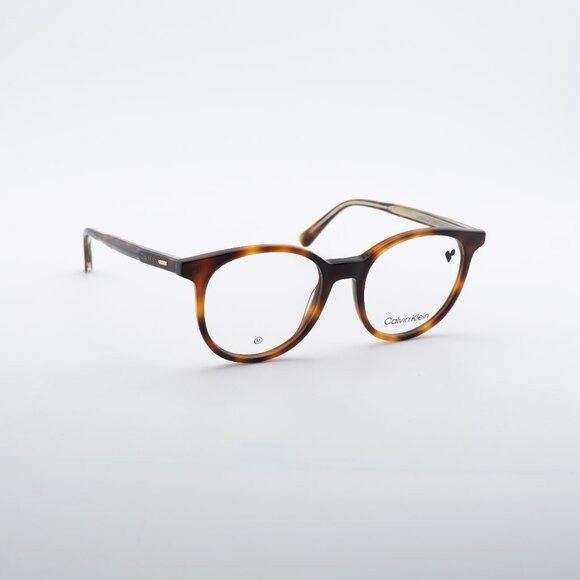 Calvin Klein CK24543 240 Eyeglasses Havana 49mm Round Frame
