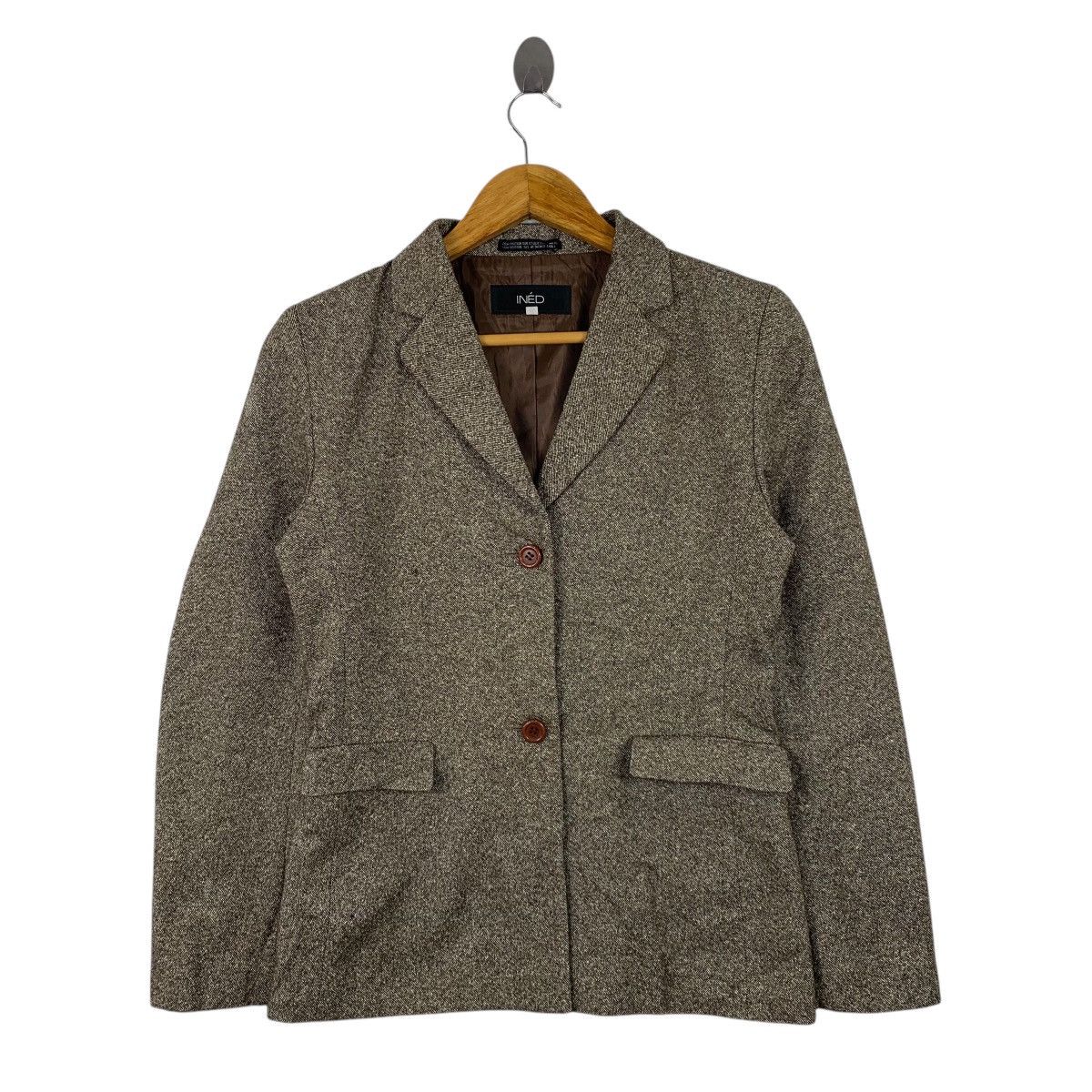Japanese Brand × Vintage × Yohji Yamamoto Vintage INED YOHJI YAMAMOTO JapaneseBrand Blazer Coat Jacket Size S / US 4 / IT 40 - 1 Thumbnail