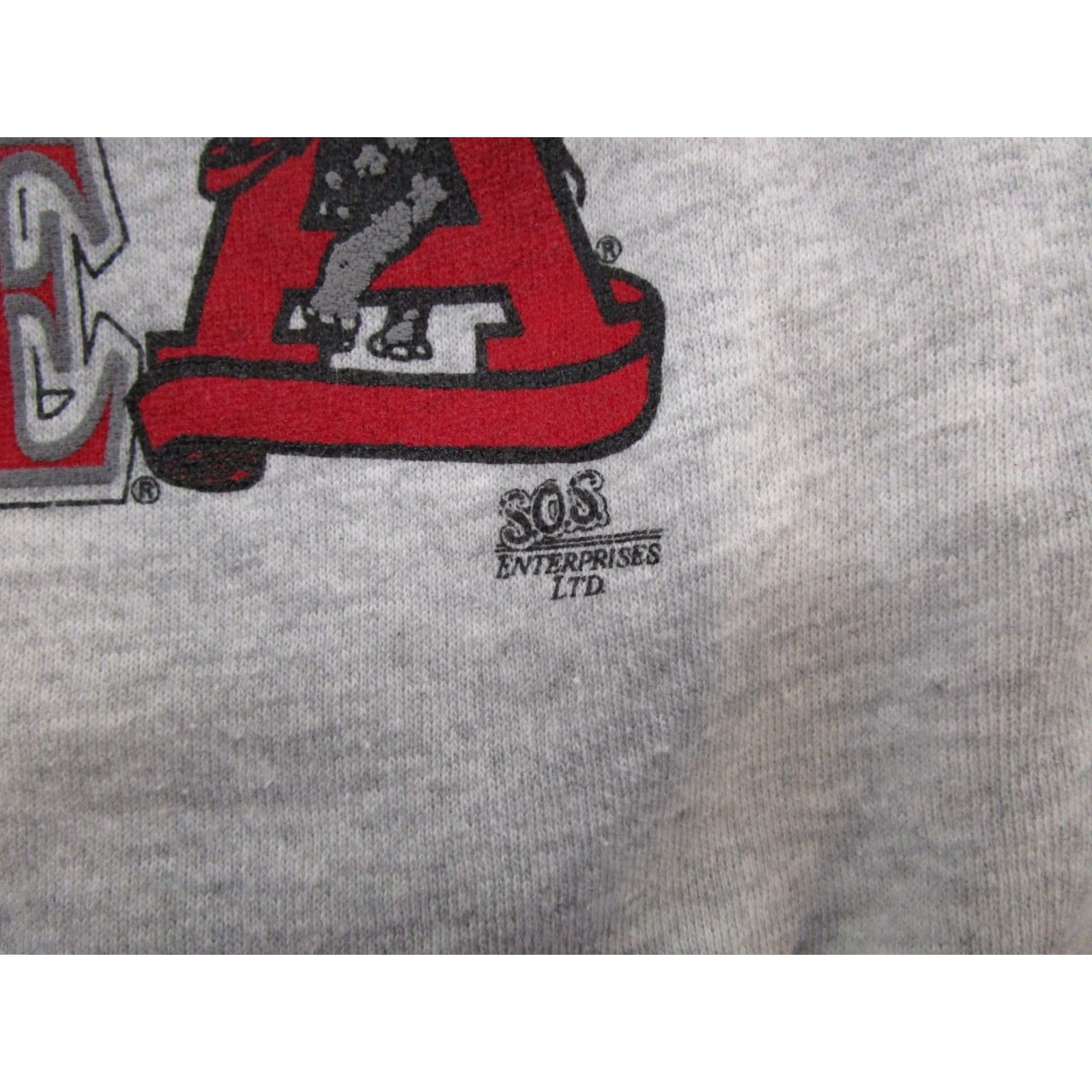 Tultex VINTAGE Tultex Alabama Crimson Tide Sweatshirt Raglan Sleeve Crew Neck Long Sleeve L Gray 90s Sports All Seasons Hooded Men Size L Shirts, Mens Size US L / EU 52-54 / 3 - 3 Thumbnail