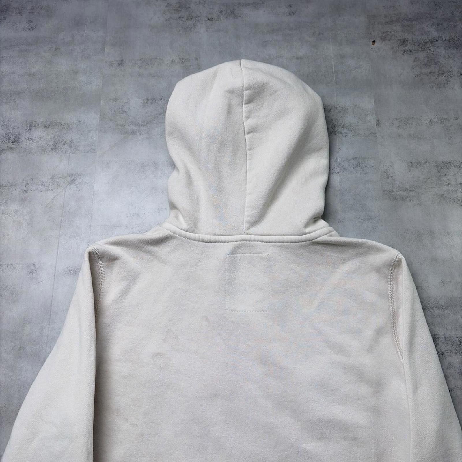Aeropostale Y2K White Aeropostale Grunge Distressed Thermal Hoodie Size L / US 10 / IT 46 - 8 Thumbnail