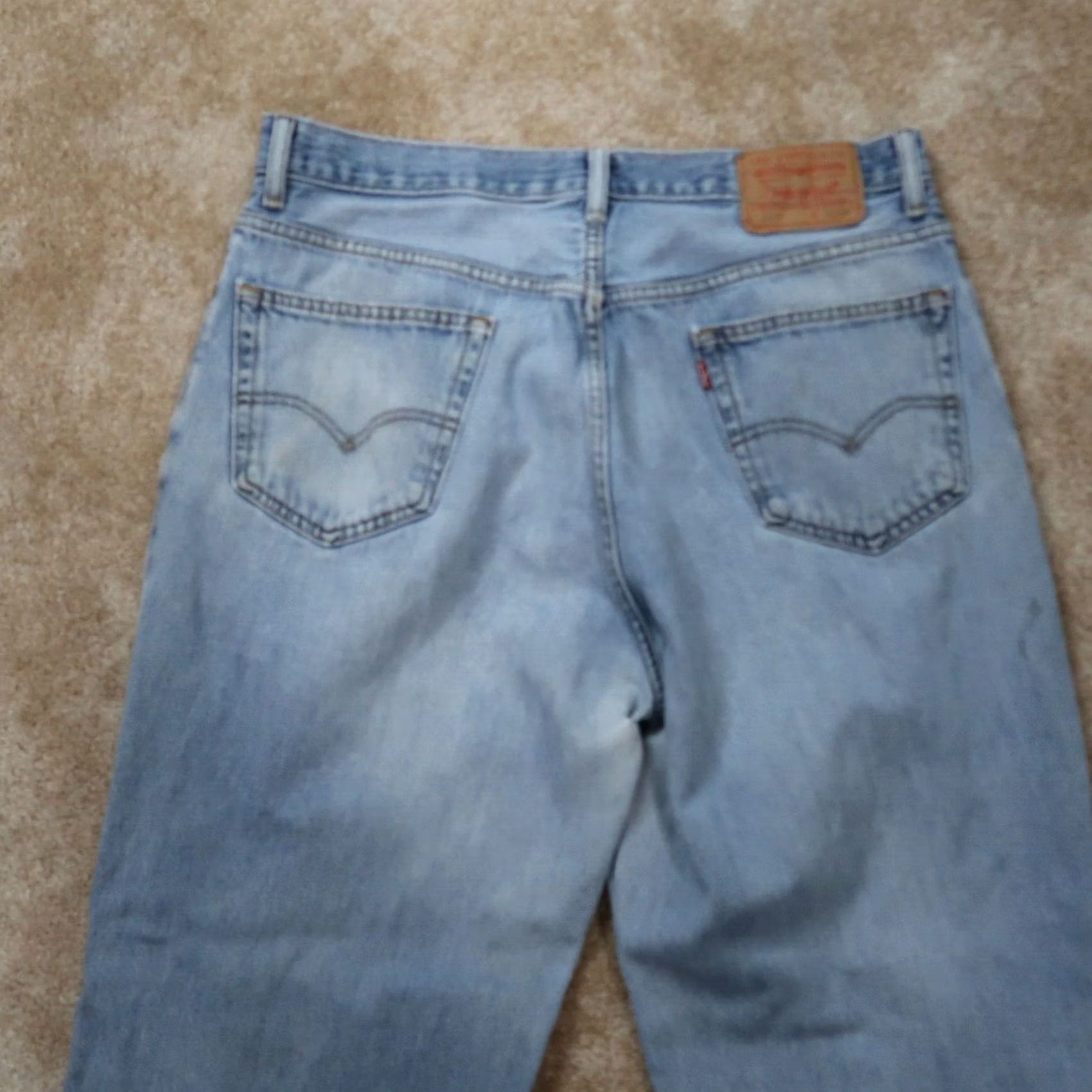 Levi's VINTAGE Levi's 560 Comfort Fit Jeans Men 36x30 Blue Denim Baggy Distressed 80s 90s Streetwear Skateboarding Jeans Mens Size US 36 / EU 52 - 6 Thumbnail