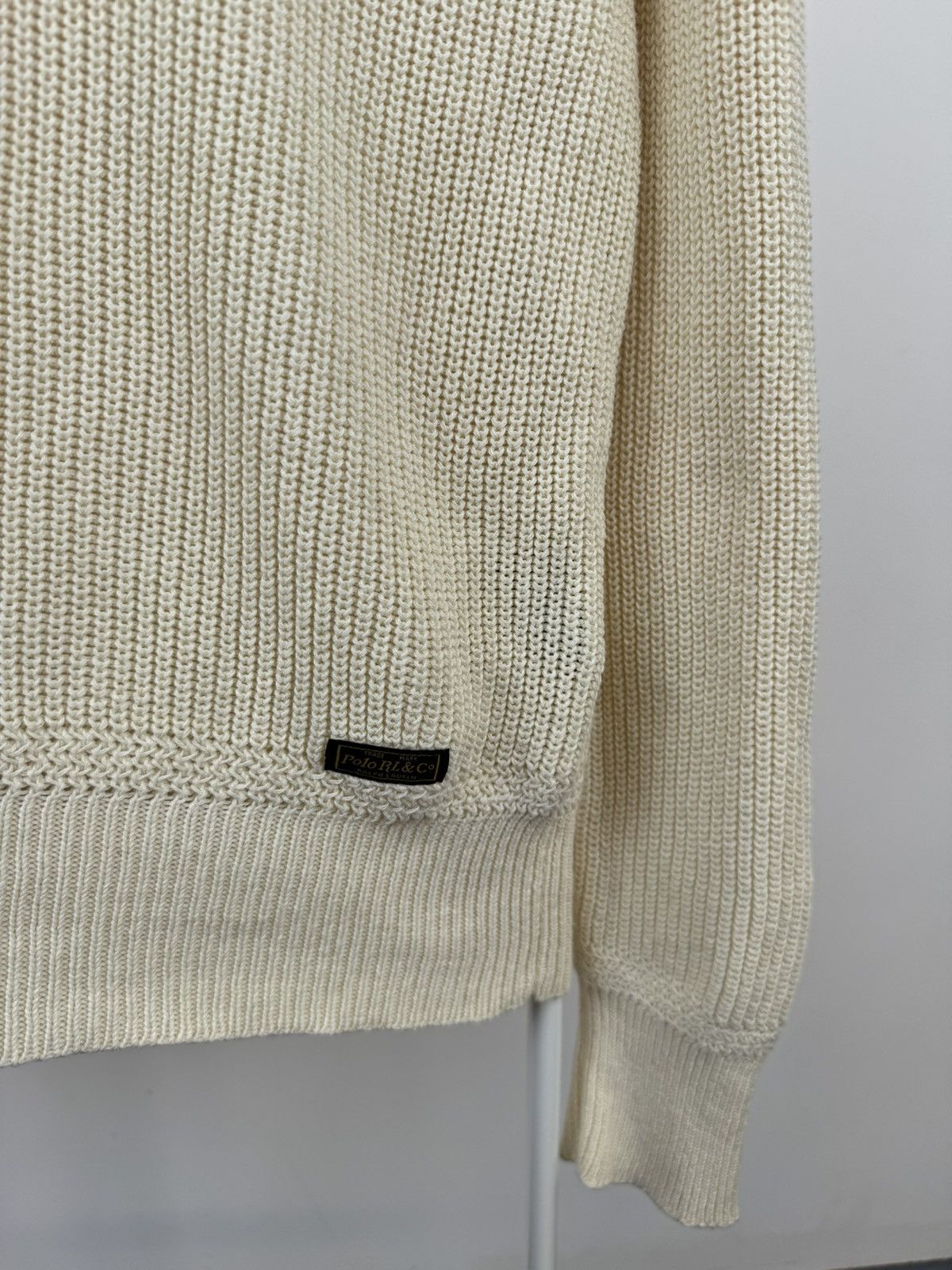 Polo Ralph Lauren × Vintage Vintage Polo Ralph Lauren Cotton Sweater Size US L / EU 52-54 / 3 - 3 Thumbnail