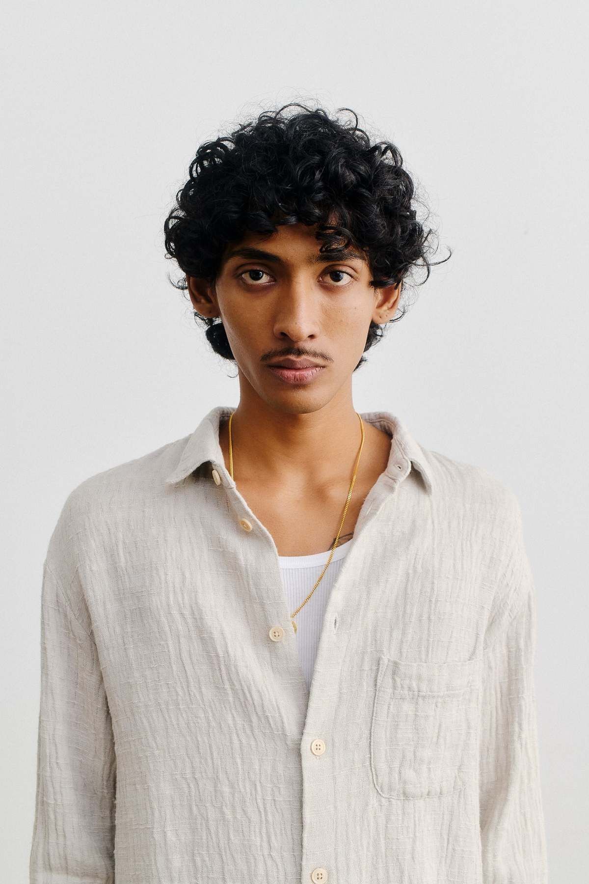 A Kind Of Guise 💚 SS24 A Kind Of Guise Gusto Shirt Washed Clay Medium NEW Size US M / EU 48-50 / 2 - 3 Thumbnail