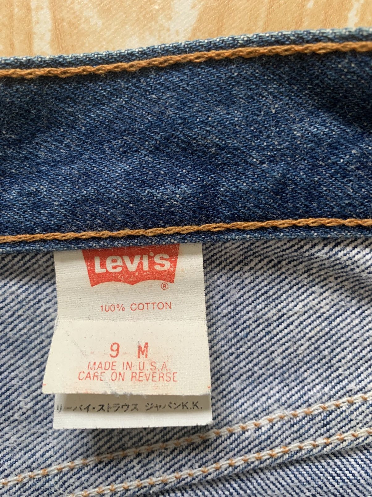 Levi's × Vintage Rare.. Vintage 90s Levi’s 501 Button Fly Denim Pants Size US 27 - 22 Thumbnail