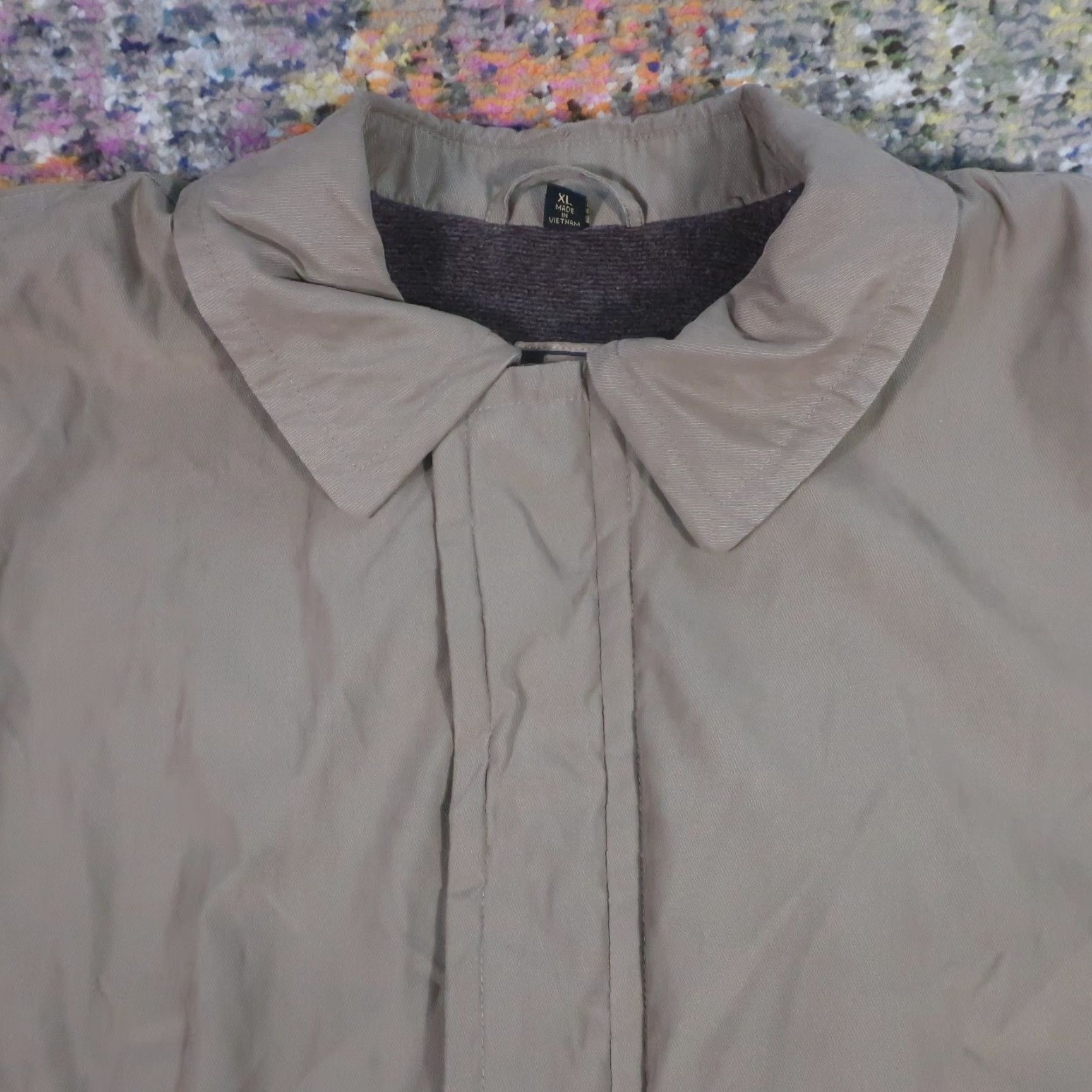 Vintage Robert Comstock RC Comstock Expedition Jacket Mens XL Nylon Fleece Lined Brown Solid Jacket Size US XL / EU 56 / 4 - 4 Thumbnail