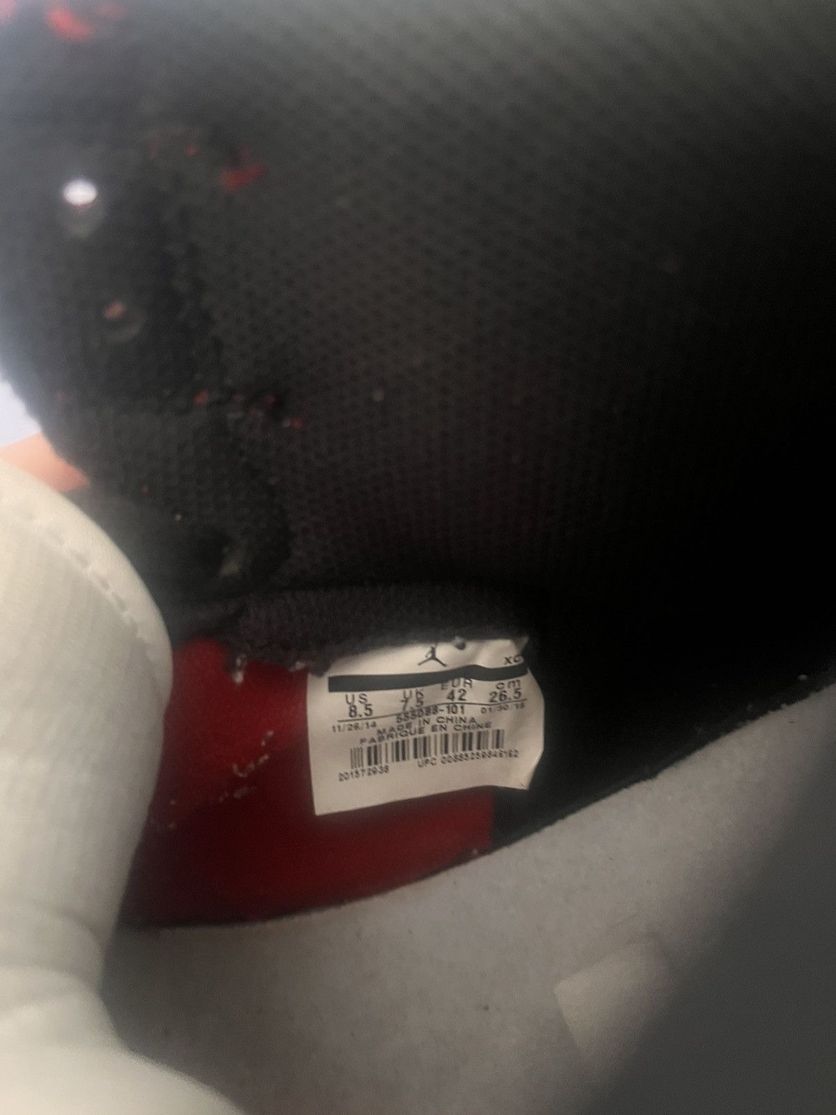 Jordan Brand Jordan 1 chicago high 2015 Size US 8.5 / EU 41-42 - 7 Thumbnail