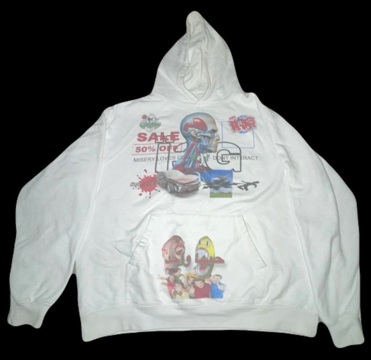 Other custom 1of1 hoodie Size US M / EU 48-50 / 2 - 2 Thumbnail