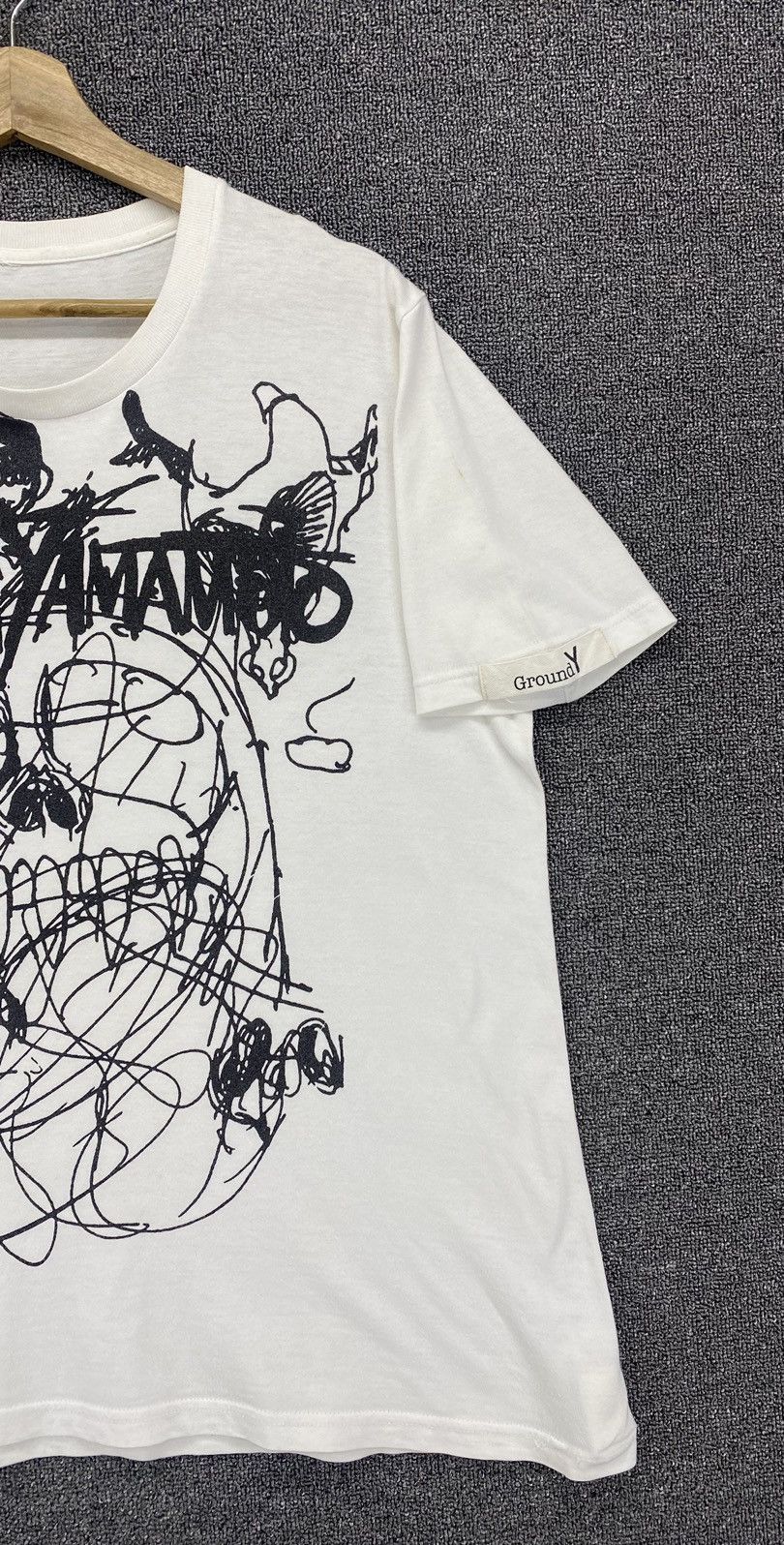 Yohji Yamamoto Vintage Yohji Yamamoto Punk Style Tee T Shirts Size US M / EU 48-50 / 2 - 4 Thumbnail