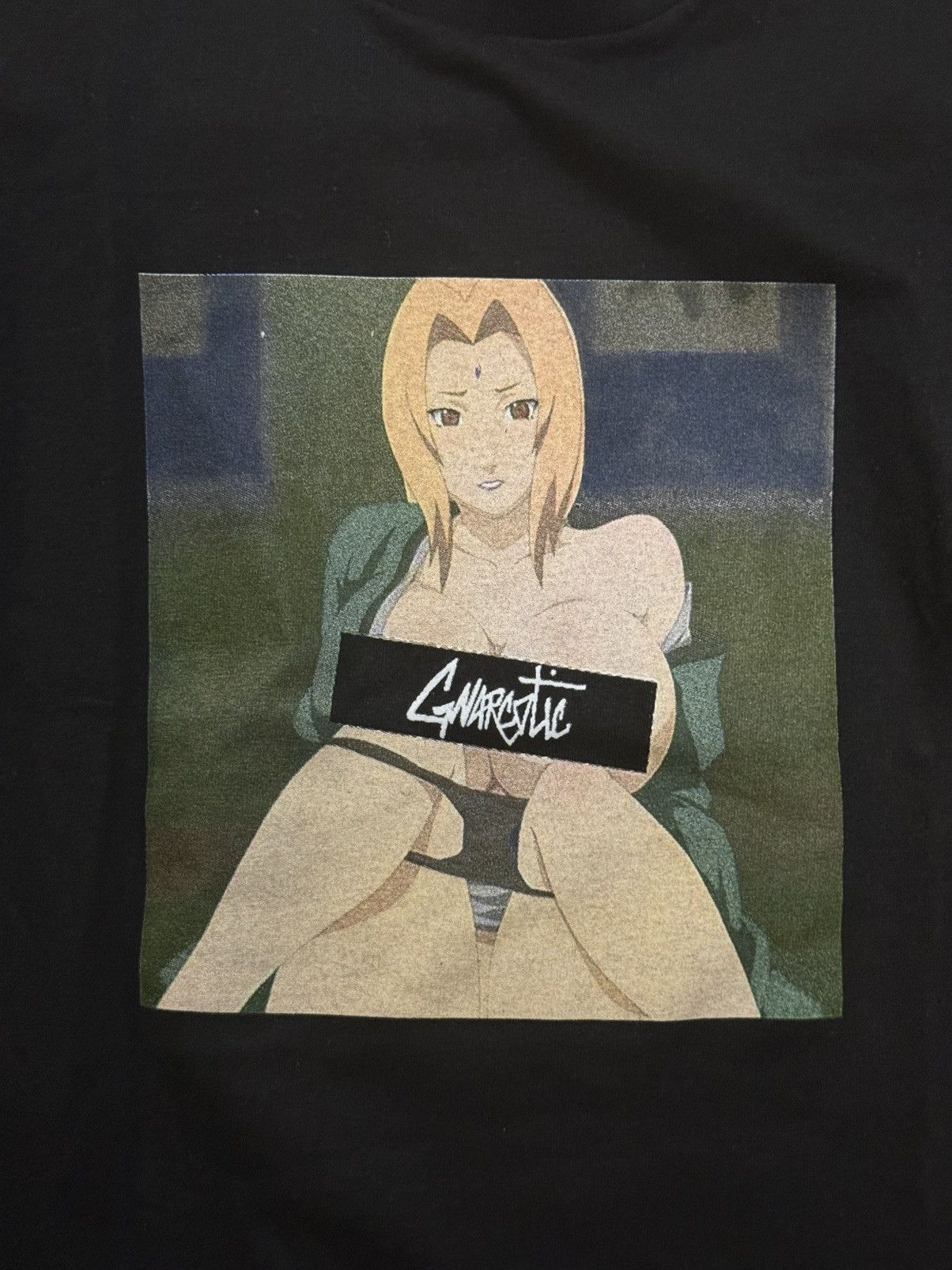 Gnarcotic Gnorcotic Anime Girl Graphic T-Shirt Size US S / EU 44-46 / 1 - 2 Thumbnail
