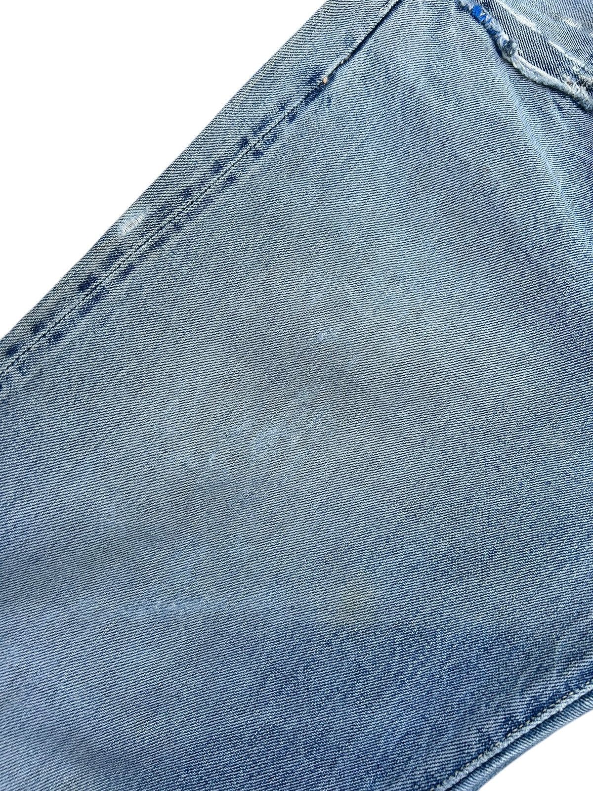 Kapital Thrashed Vintage Levis Big E Selvedge Denim Jeans Size US 34 / EU 50 - 8 Thumbnail