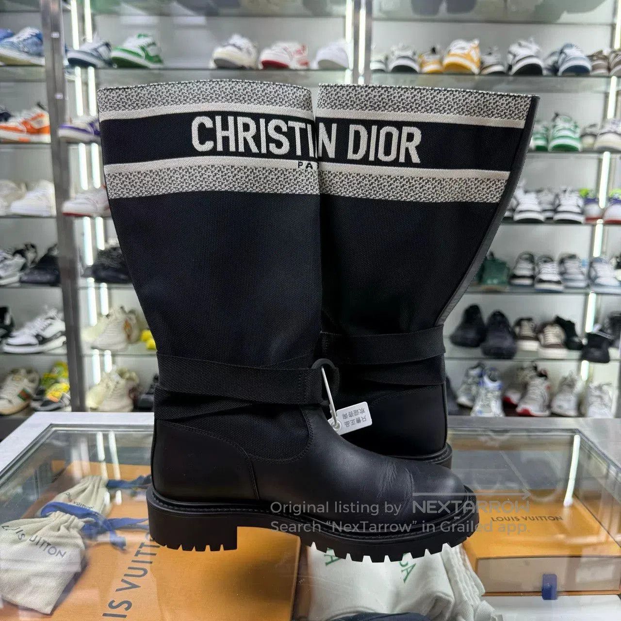 Dior dior d-major knight boots size 36.5. Size US 6 / IT 36 - 2 Thumbnail