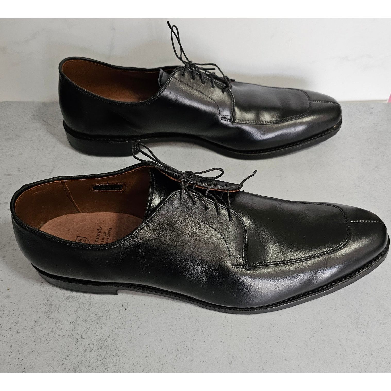 Allen Edmonds EUC Allen Edmonds Resoled Split Toe Delray Dress Shoes 15 B Size US 15 / EU 48 - 4 Thumbnail