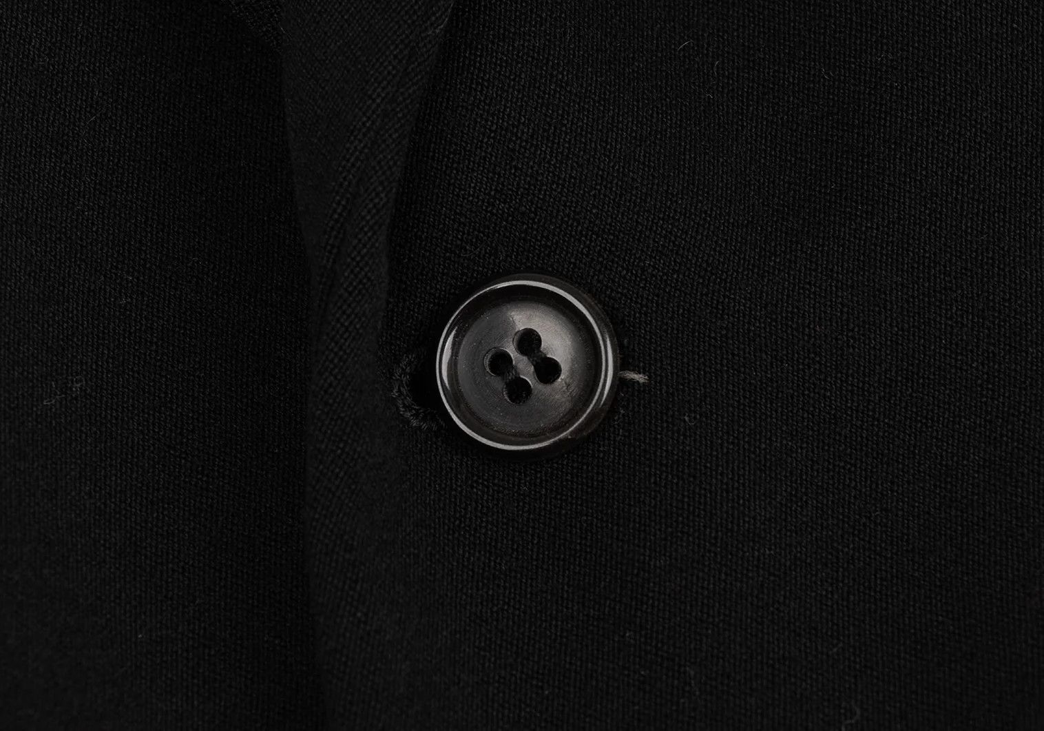 Comme des Garcons Homme Plus Flower Liner Wool 2B Jacket in Black Size S Size US S / EU 44-46 / 1 - 12 Thumbnail