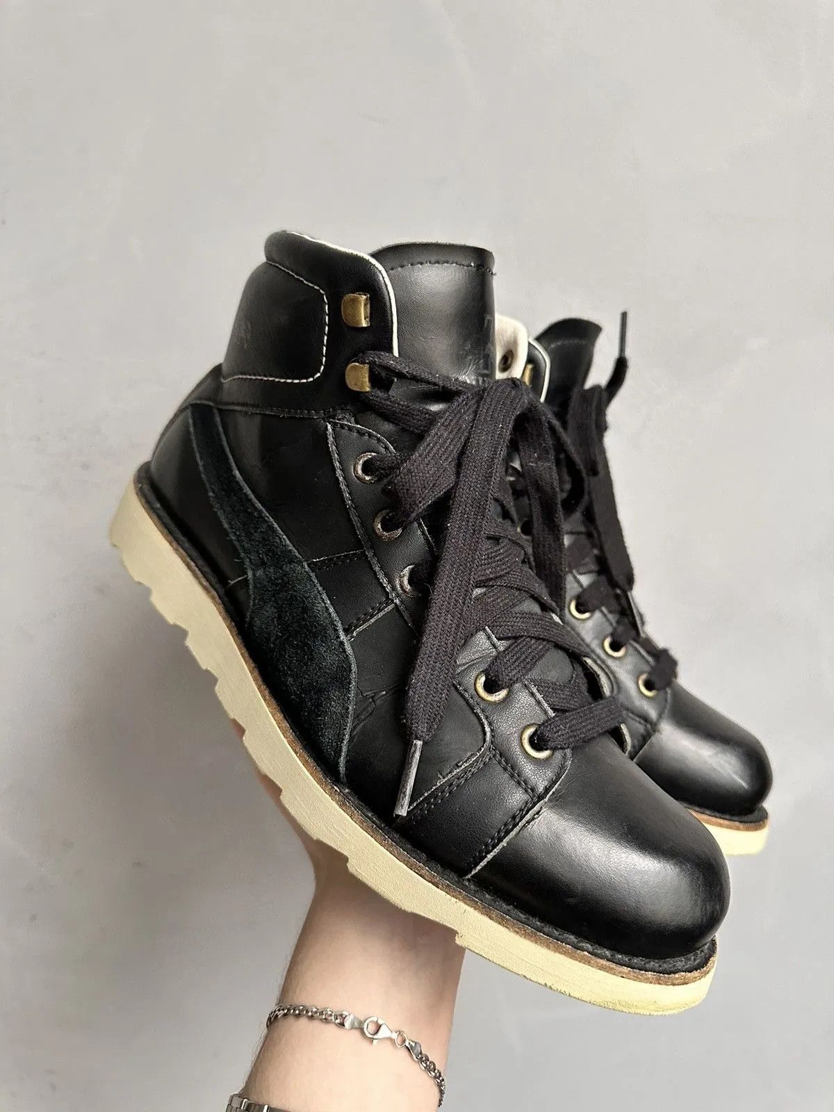 KMRii Wow 😻 Leather Boots Hight Avant Garde A.S98 Syle Size US 8.5 / EU 41-42 - 1 Thumbnail