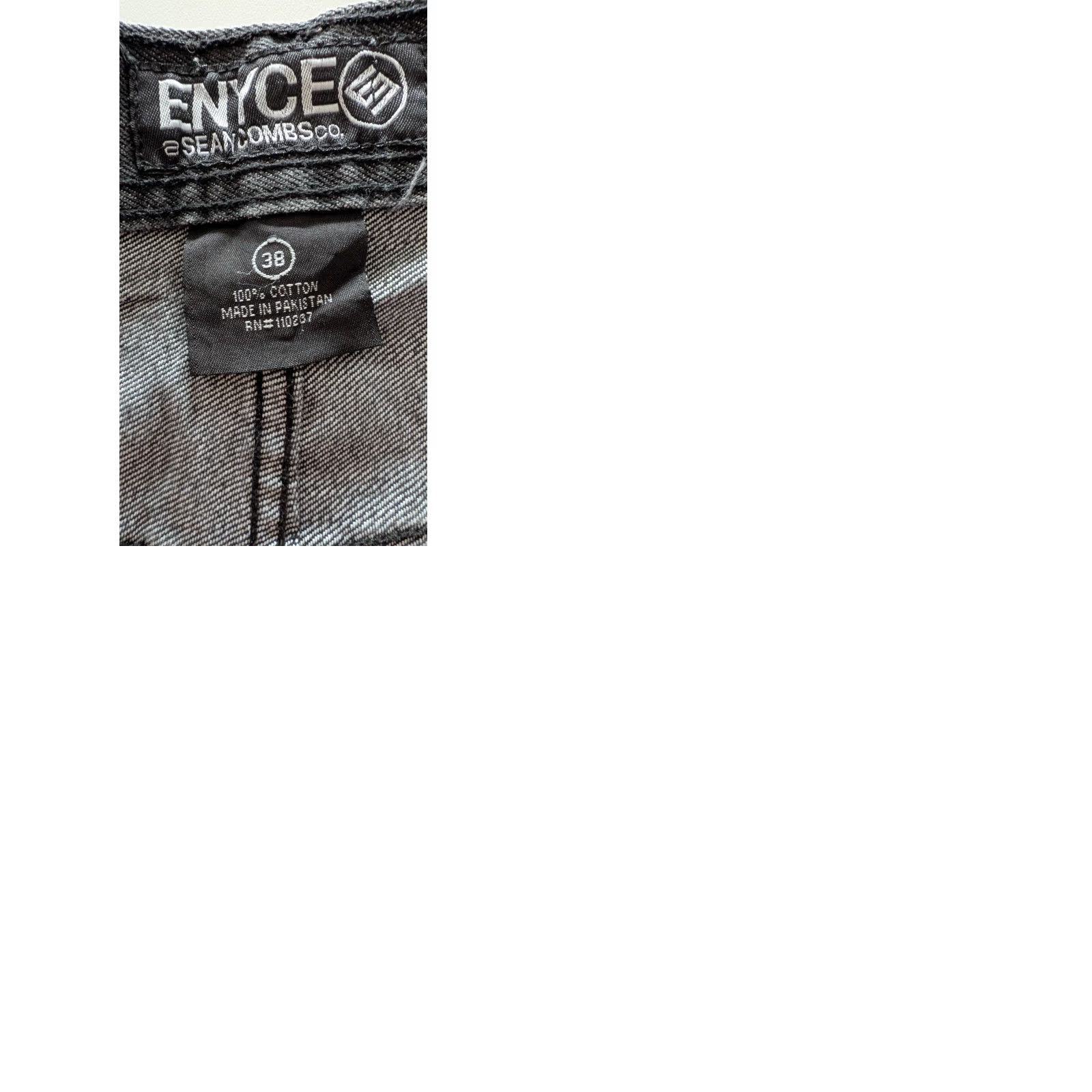 Enyce Enyce by Sean Combs Co. Men’s Jeans – Black Denim W38 L32 Jeans Mens XS? Size US 38 / EU 54 - 9 Thumbnail