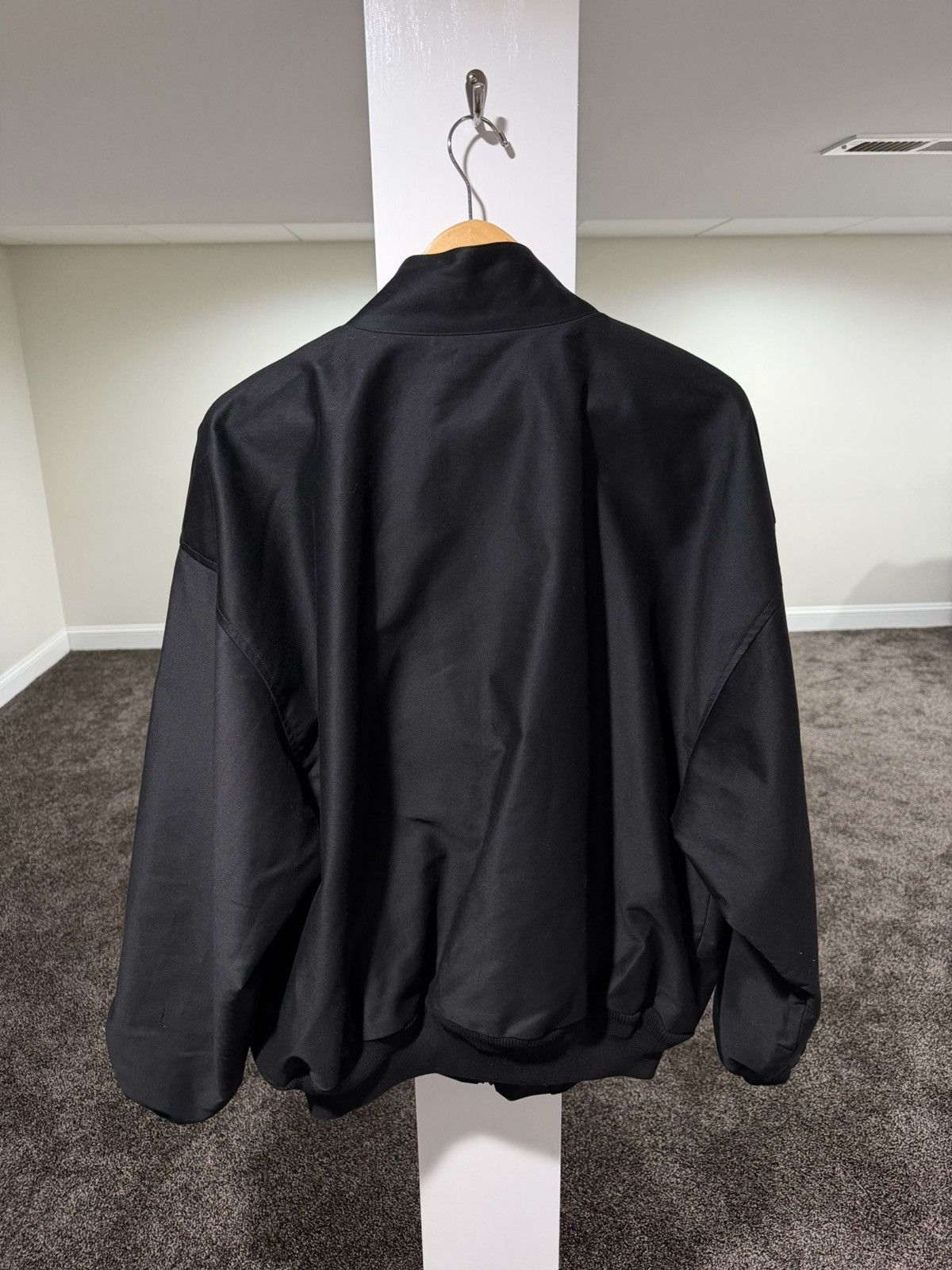 Balenciaga Balenciaga Demna Oversize Cotton-Shell Black Basebal Jacket Size US M / EU 48-50 / 2 - 4 Thumbnail